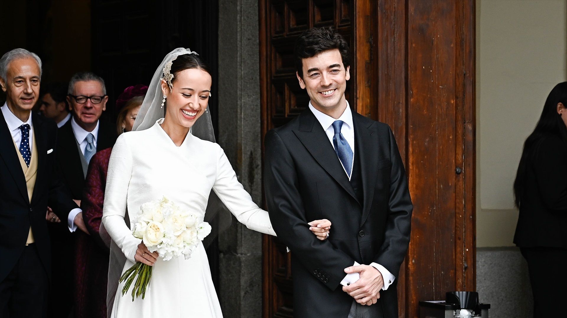 Ignacio, hijo de Alberto Ruiz Gallardón, y su novia Nerea Zabala se dan el ‘sí, quiero’ en Madrid