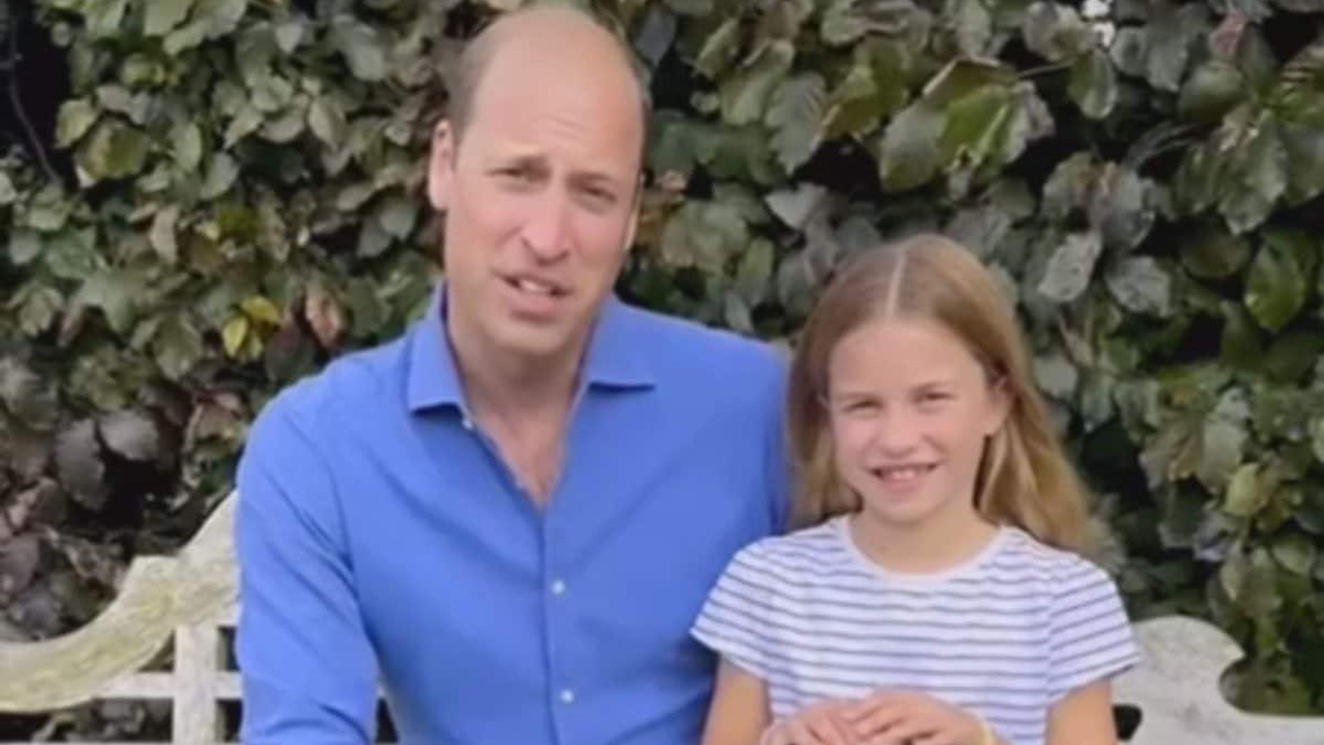 La Princesa Charlotte sorprende con lo mucho que ha crecido en un video junto al Príncipe William | ¡HOLA!