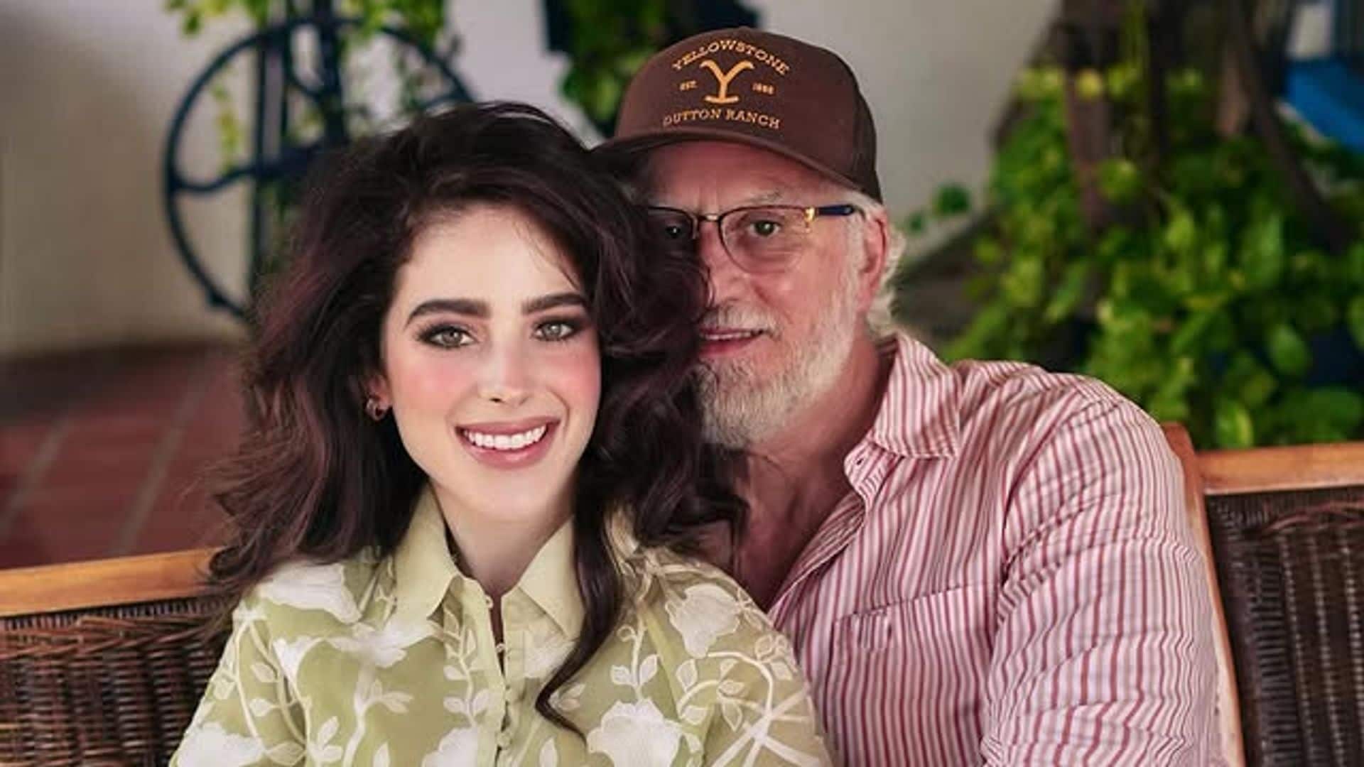 Fátima Bosch y su papá, Bernardo Bosch Hernández