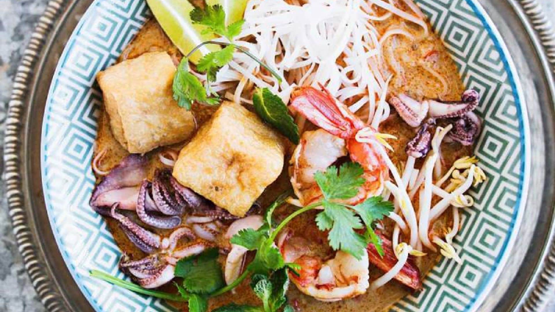 'Laksa' de marisco