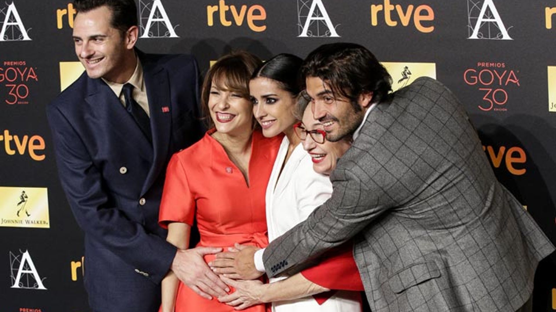 Un bebé que da suerte, la abuela más buscada... así fue la cena de los nominados a los premios Goya