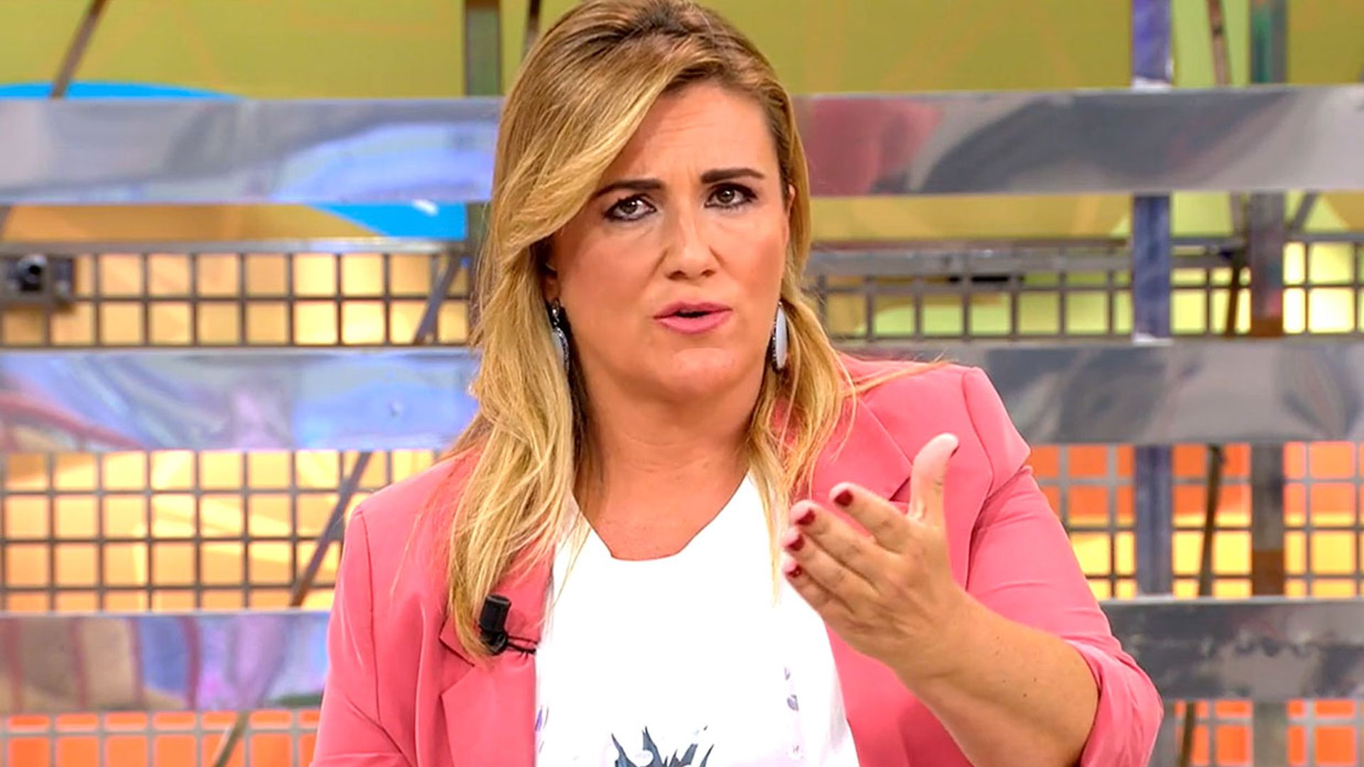 Carlota Corredera regresa a 'Sálvame' tras su aislamiento preventivo