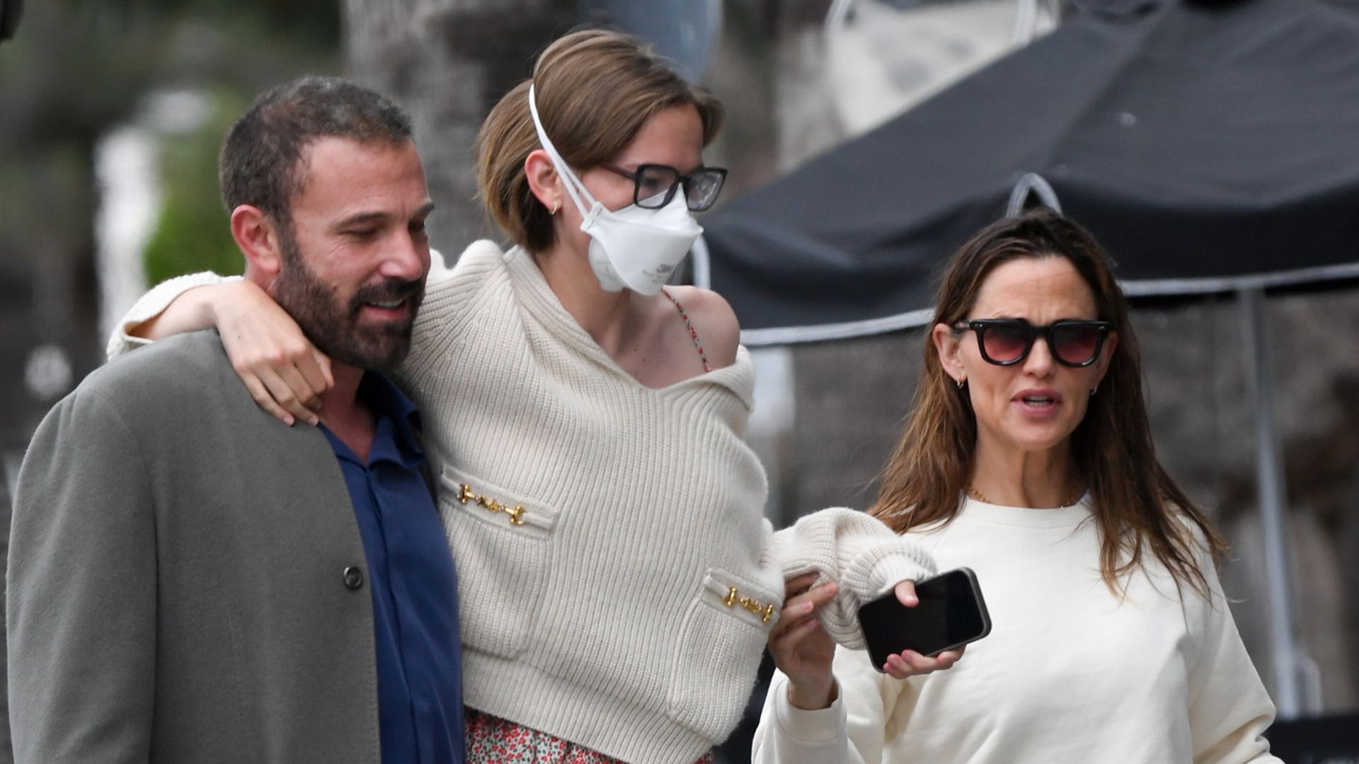 Ben Affleck y Jennifer Garner llevaron a su hija Violet a la sala de urgencias.
