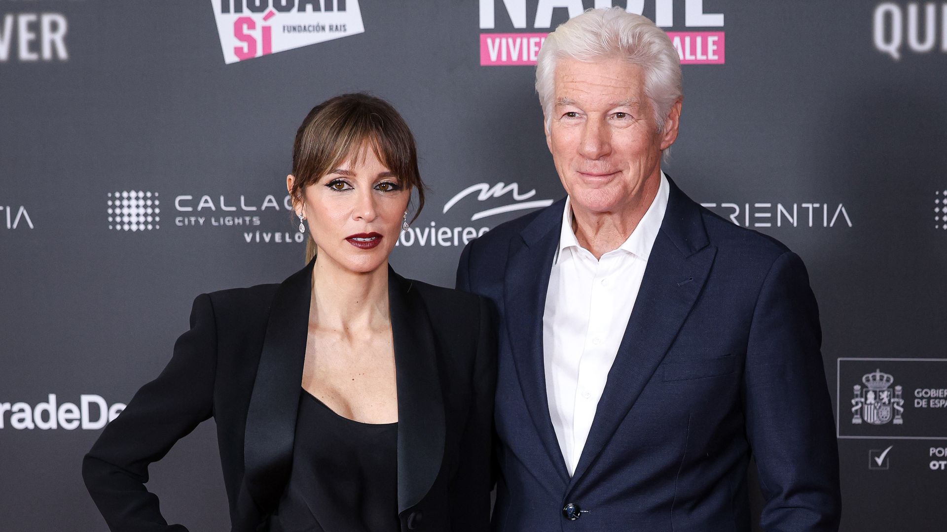 Richard Gere y Alejandra Gere en la premiere de "Lo Que Nadie Quiere Ver" en Madrid, 2025.