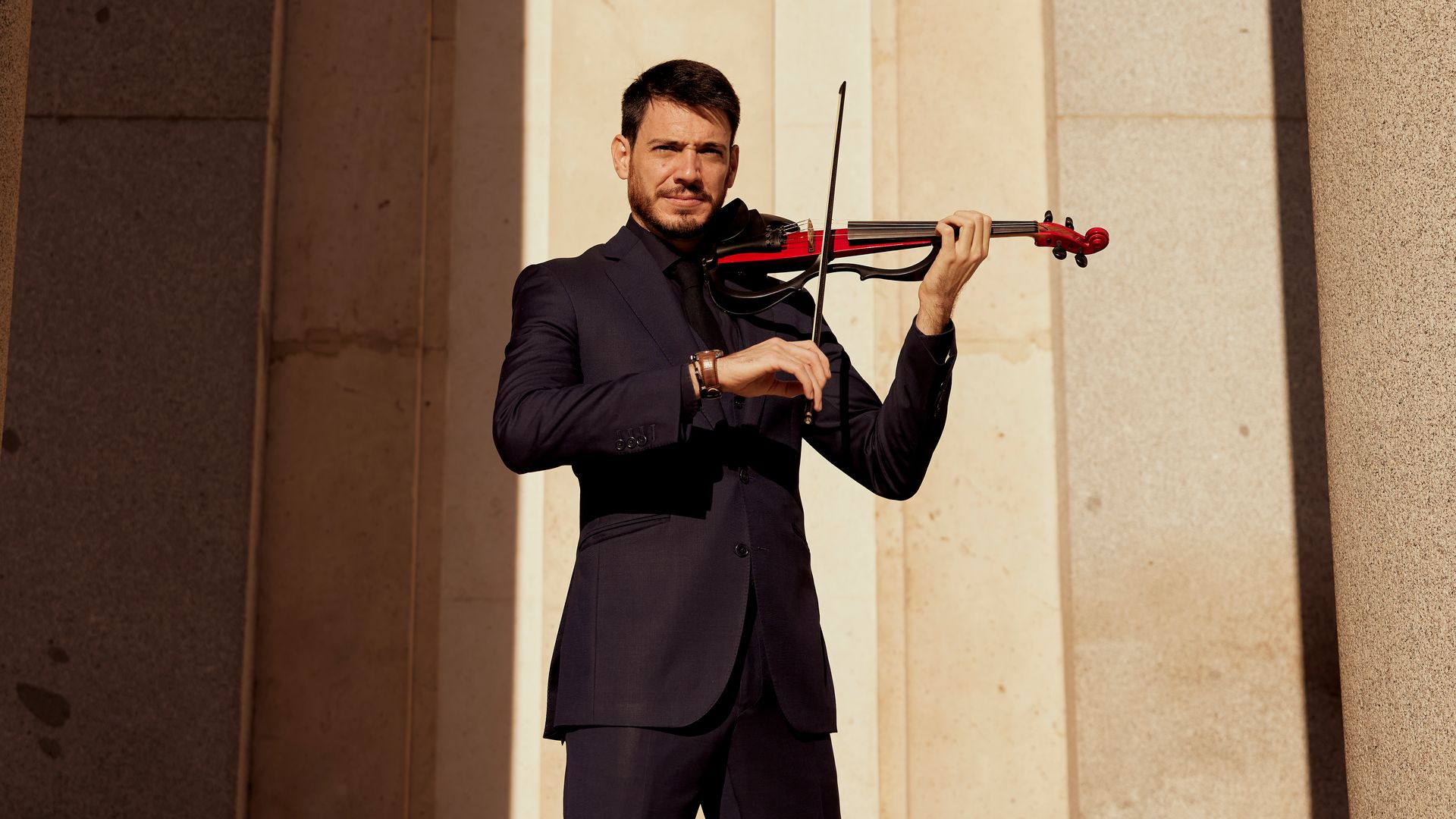 El violinista Pablo Navarro