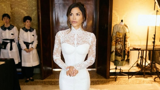 El vestido de novia de Lauren Sánchez Bezos