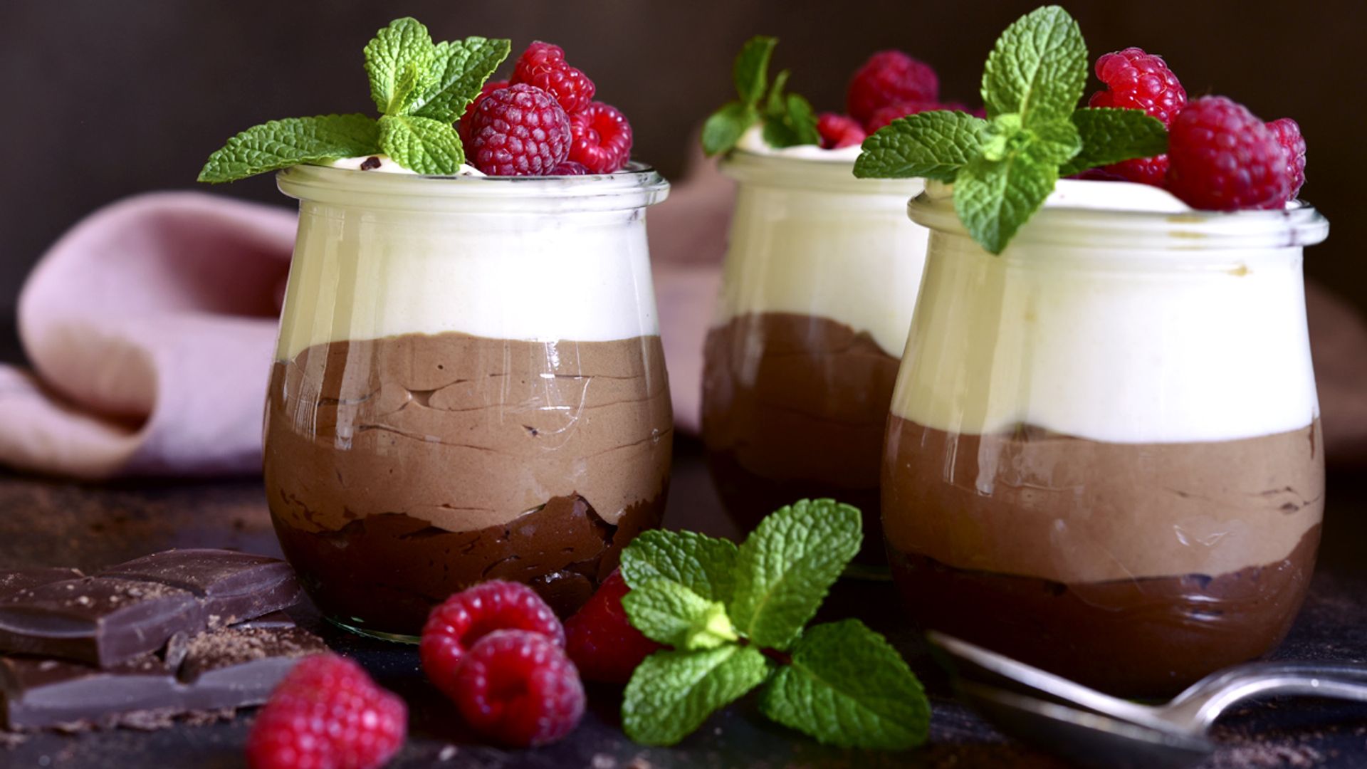 ¿Chocolate negro, con leche o blanco? Con estos 7 postres… ¡no tendrás que elegir!