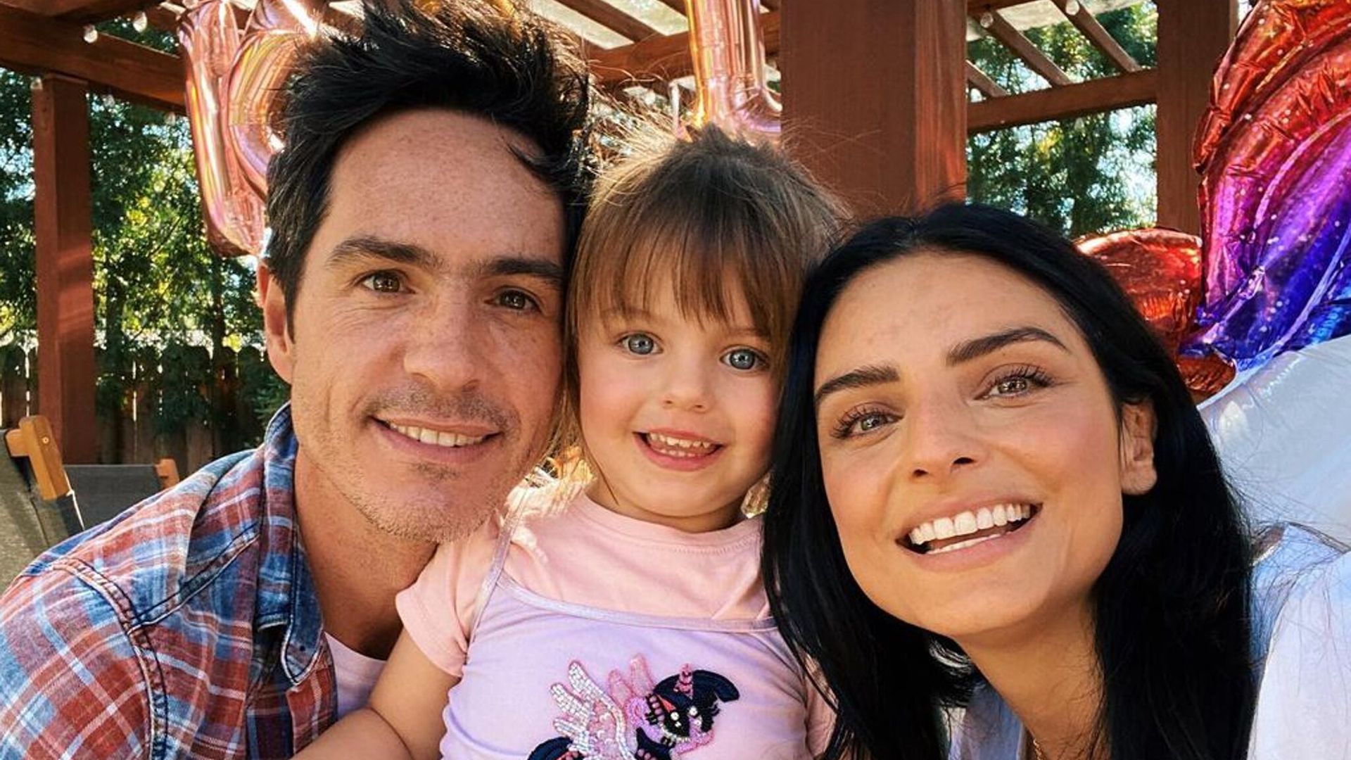 La tierna felicitación de cumpleaños de Mauricio Ochmann y Kailani a Aislinn Derbez