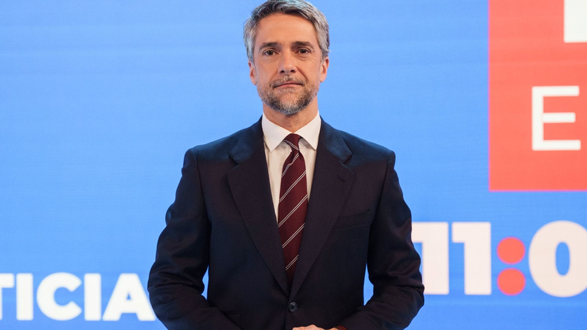 El homenaje de Carlos Franganillo a Pedro Piqueras en su debut en Informativos Telecinco