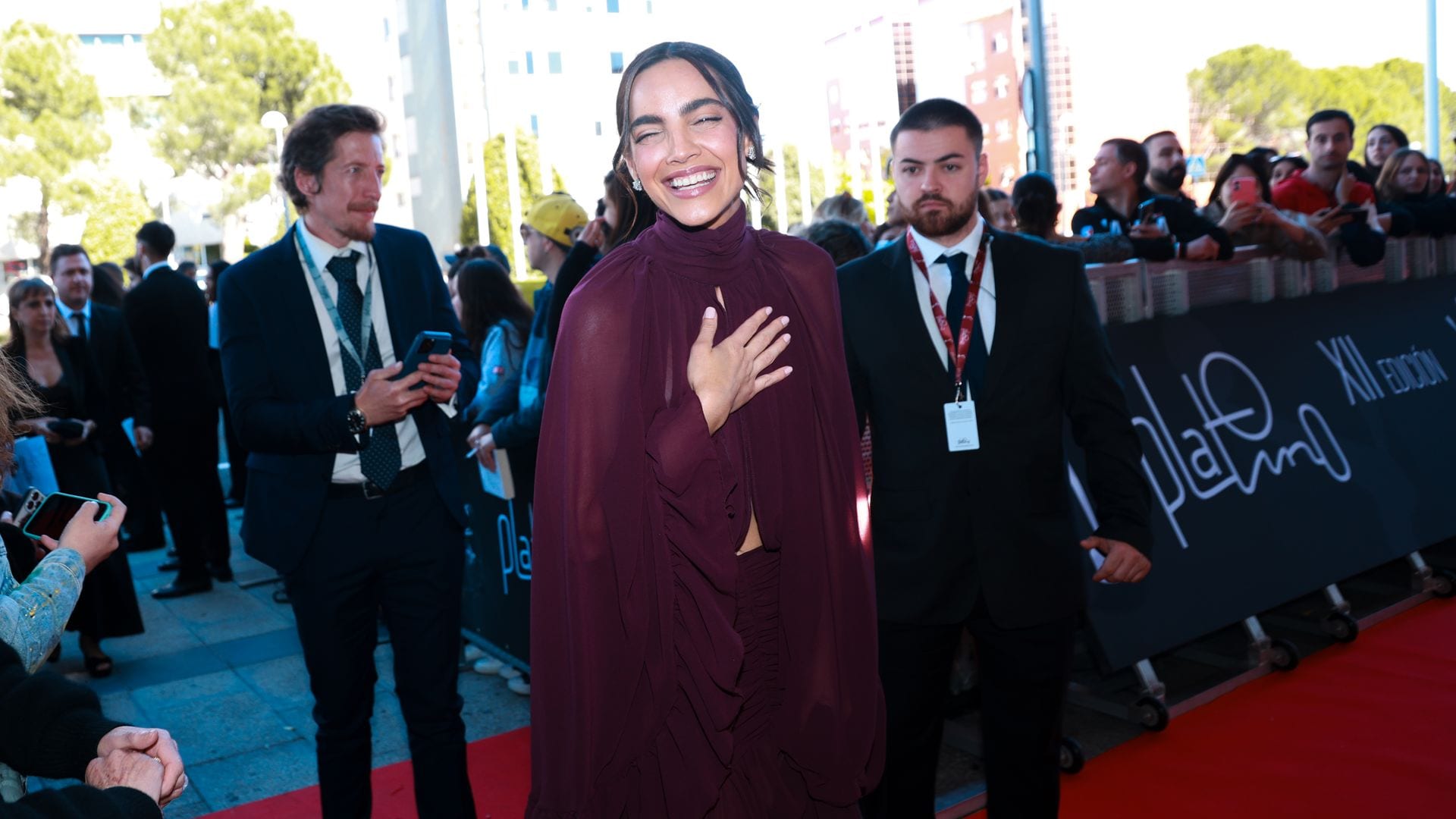 Gabriela de Faria, la venezolana que conquistó la alfombra de los Premios Platino 
