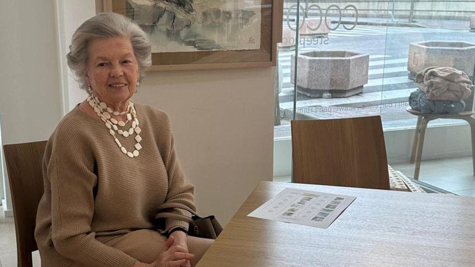 Doña Ana de Orleans: ‘Creo que el don de la pintura se puede heredar’