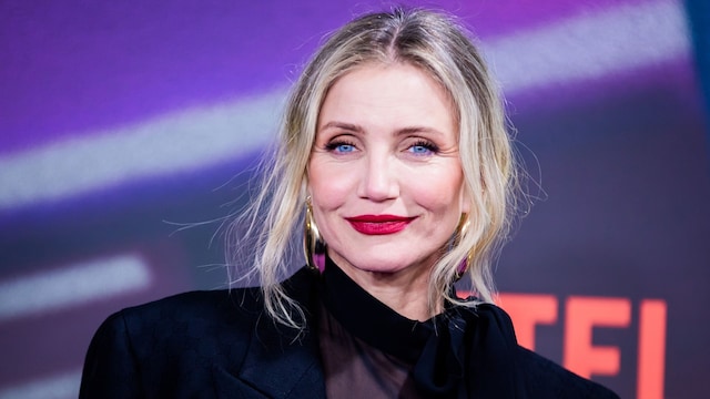 15 January 2025, Berlin: Cameron Diaz, actress, come to the special screening of the movie "Back in Action" at the Zoo Palast. Photo: Christoph Soeder/dpa (Photo by Christoph Soeder/picture alliance via Getty Images)