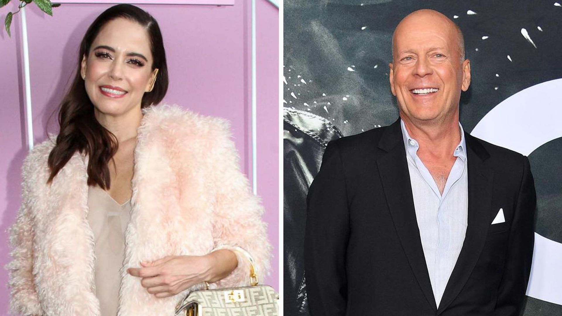 Ana Claudia Talancón, muy al pendiente de la salud de su amigo, Bruce Willis