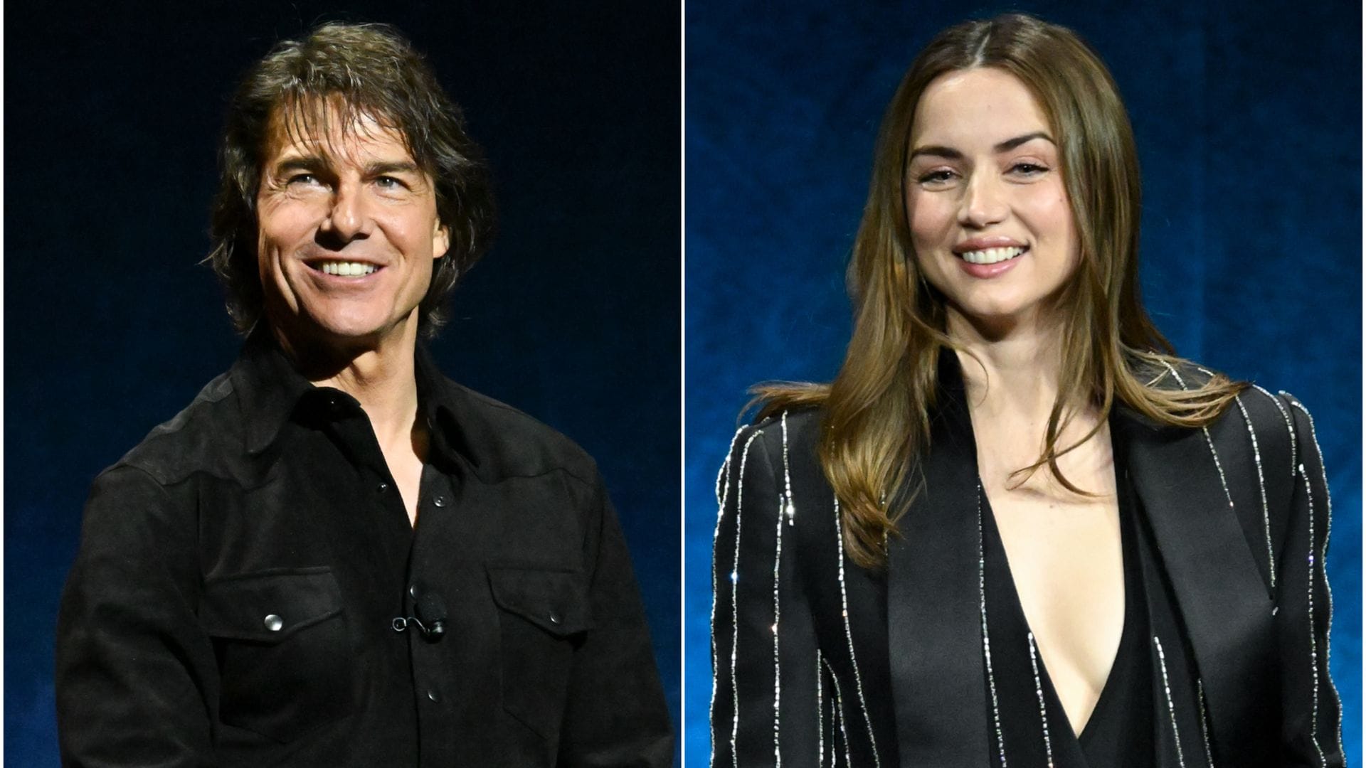 Tom Cruise y Ana de Armas son captados de forma indiscreta en el concierto de Oasis