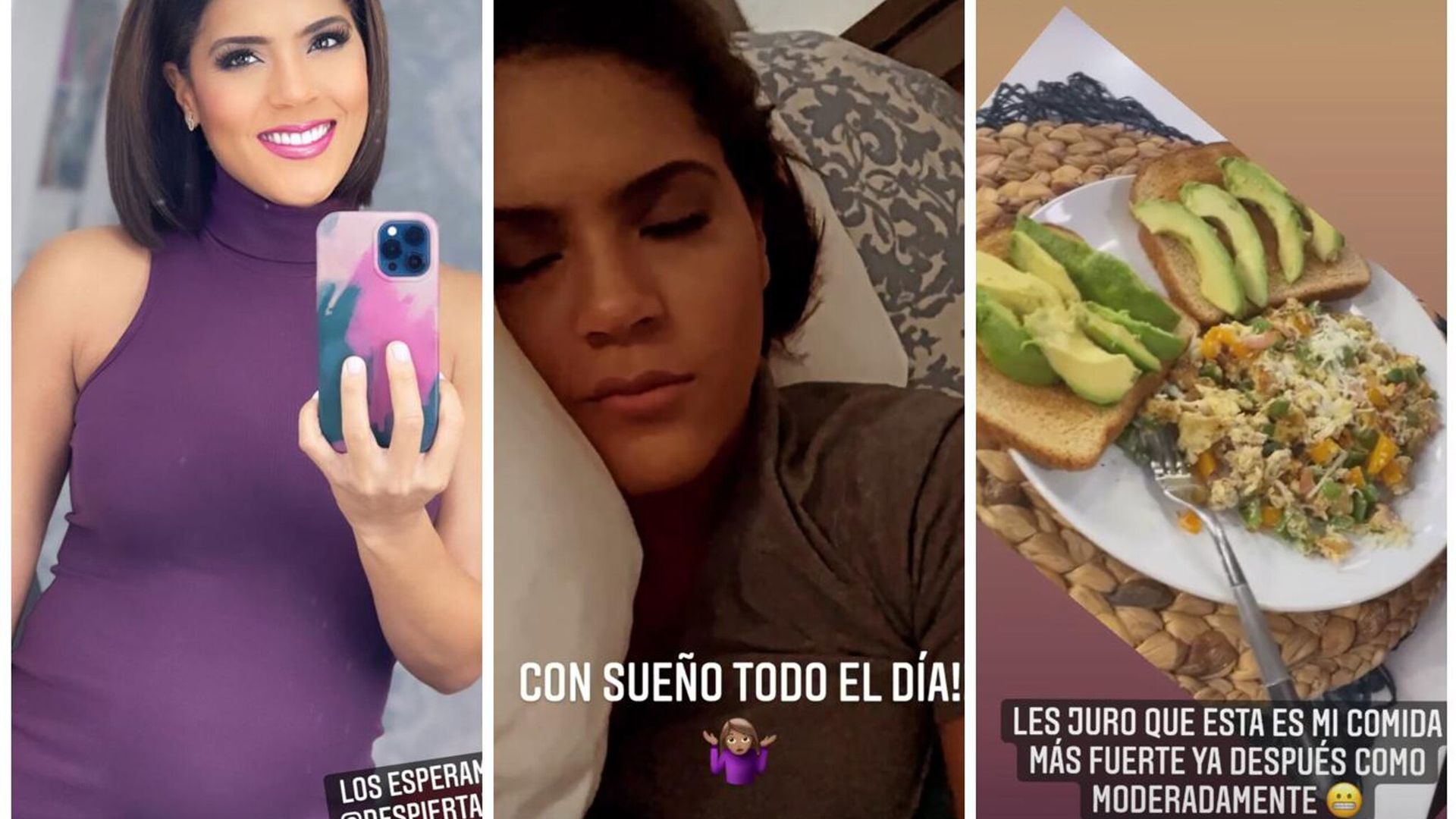 Francisca Lachapel presume su pancita y revela sus síntomas de embarazo