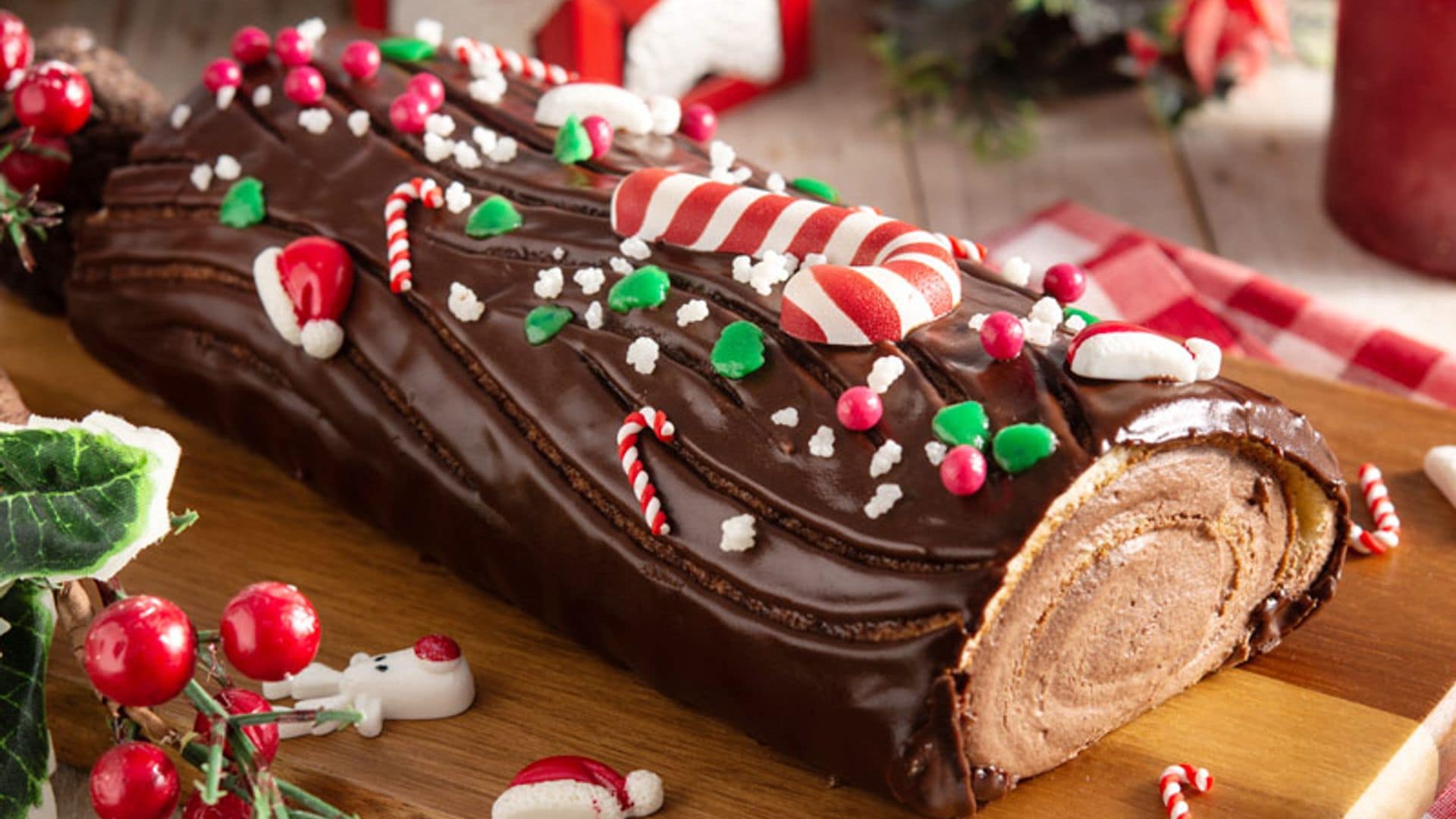 Cómo hacer un tronco de Navidad casero para lucirse estas fiestas