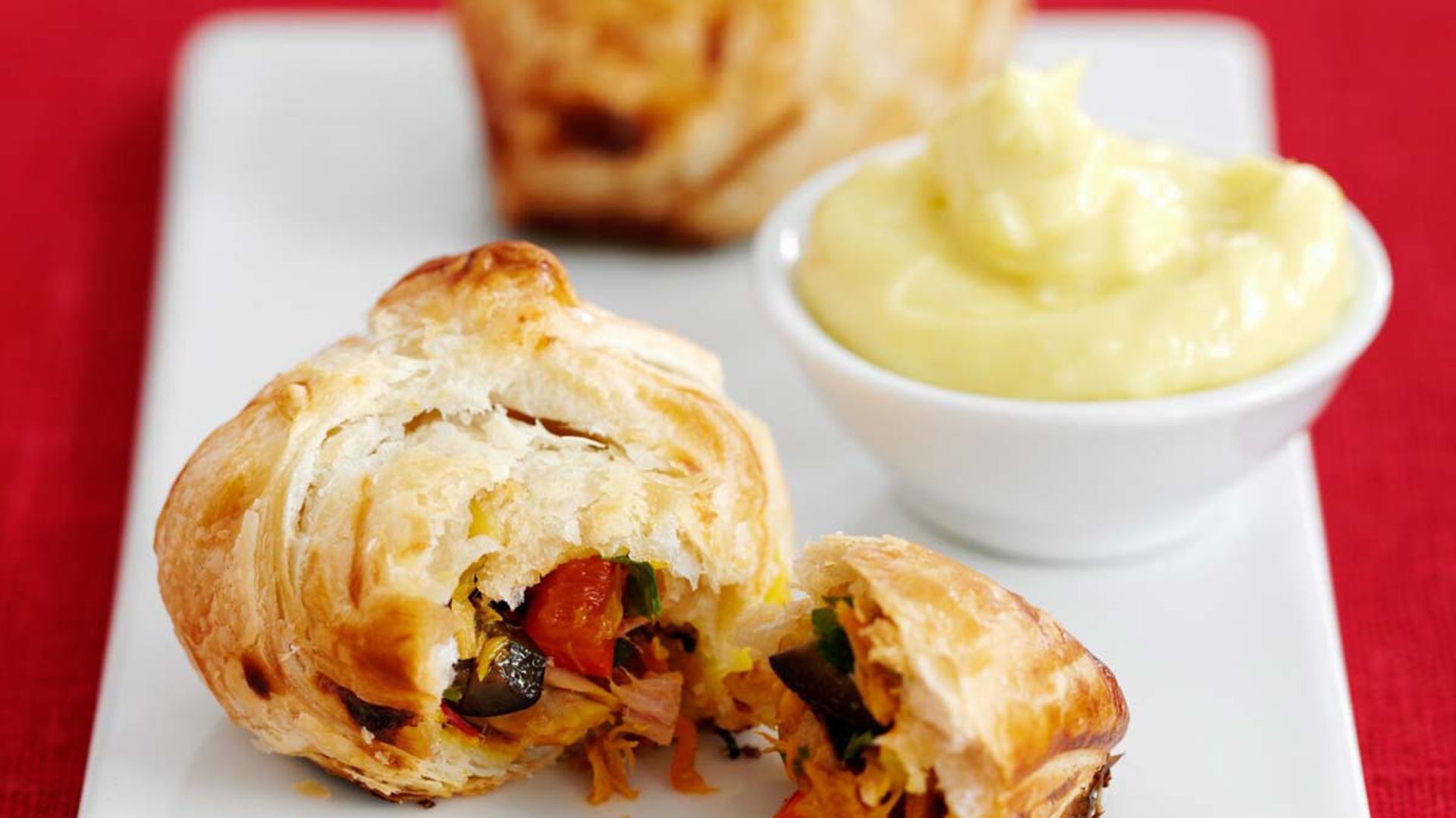 Empanadas de verduras con alioli