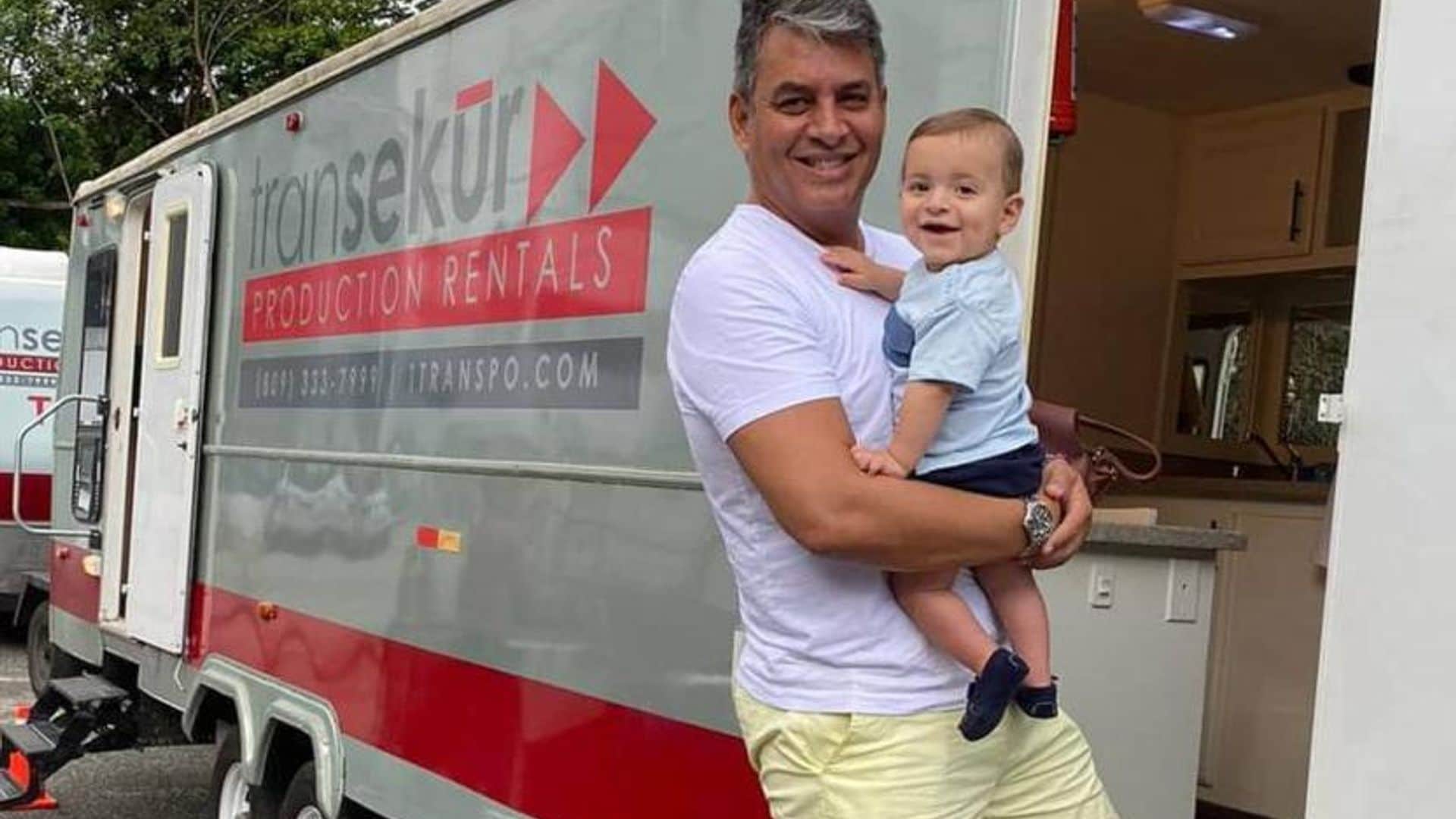 Daniel Sarcos revela que las sonrisas de su hijo hacen sus mañanas más felices