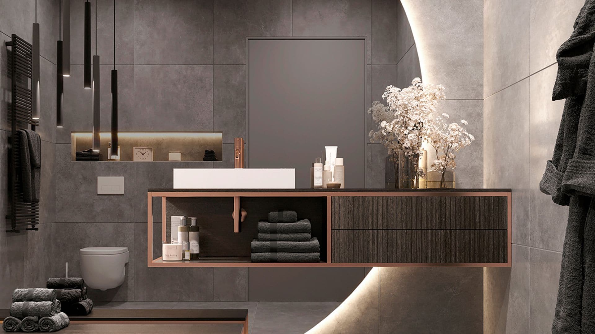 Así son los muebles de lavabo más originales