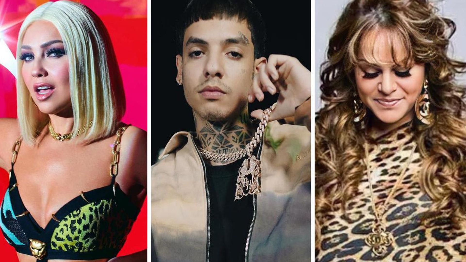 Thalía, Natanael Cano y Jeni Rivera estrenan sencillos este Viernes de Música Nueva
