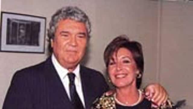 Concha Velasco y Paco Marsó en una imagen de 2001

