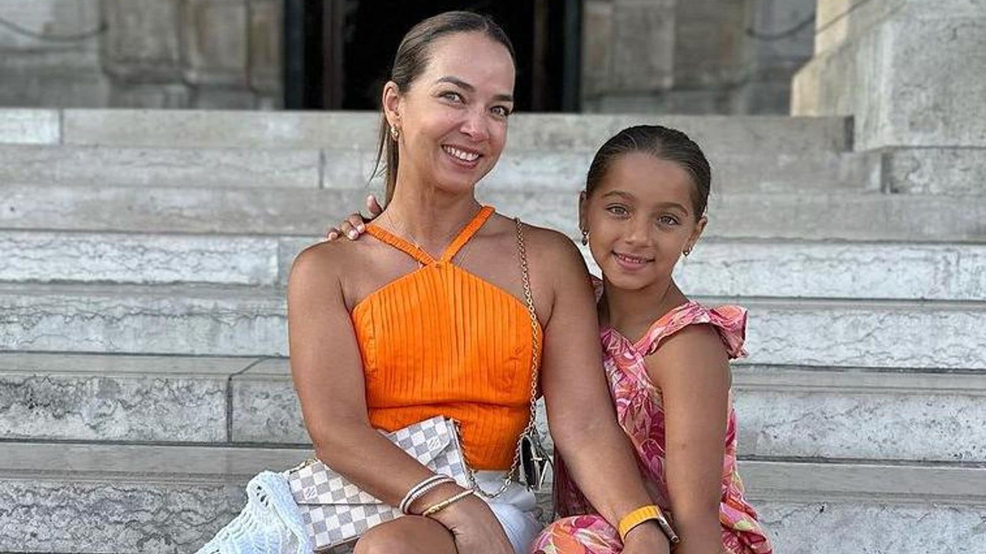 Alaïa está nerviosa por su regreso a clases y Adamari López revela por qué