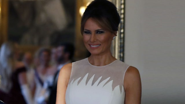 melania trump gala