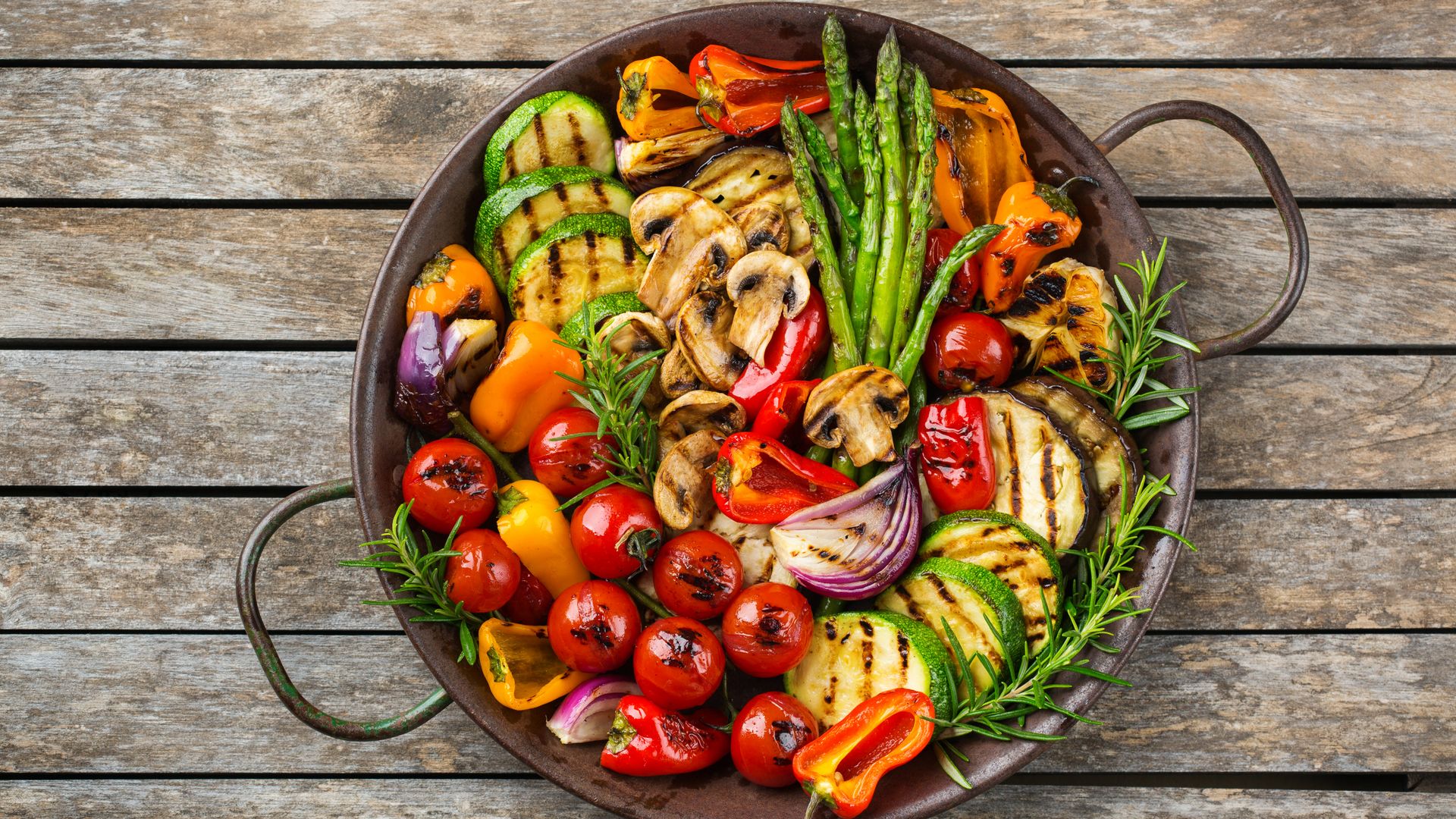 Verduras a la parrilla