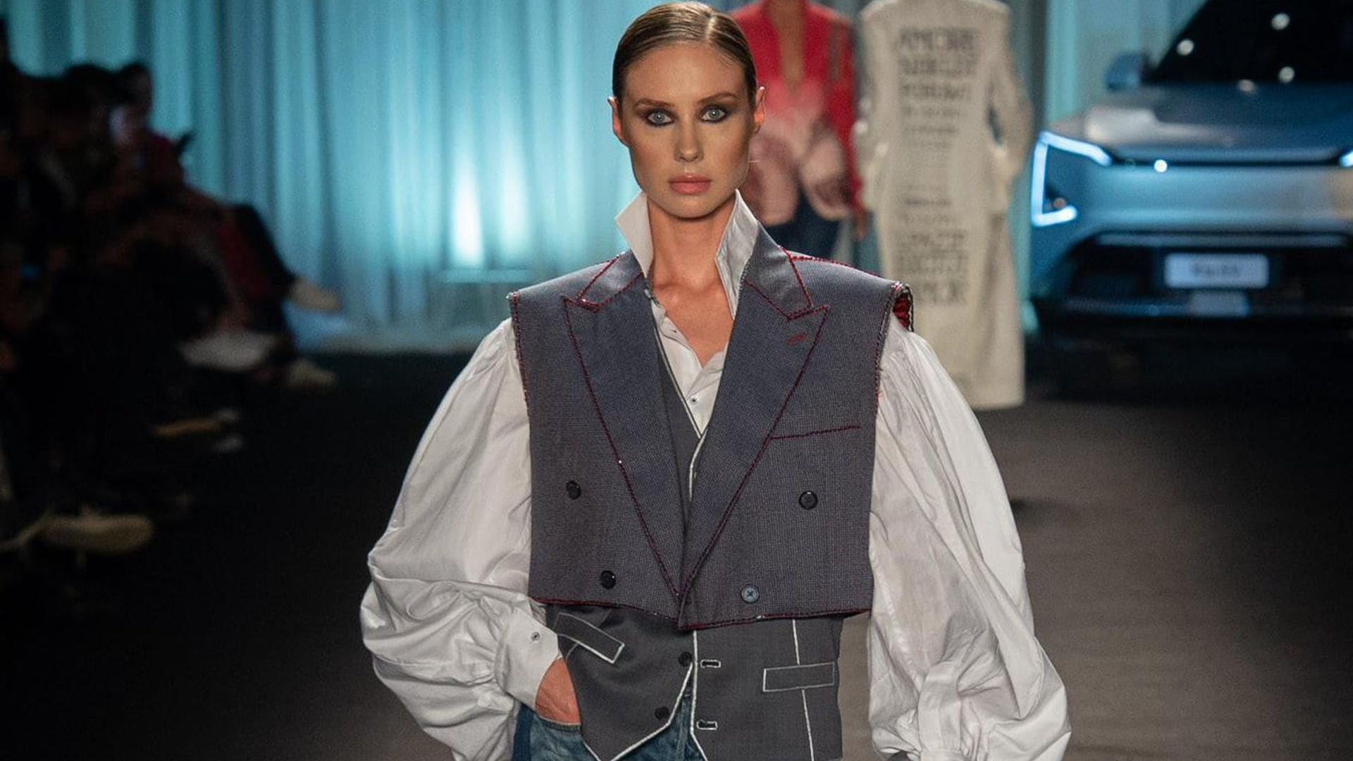 La propuesta de lujo sostenible del diseñador Alejandro Crocker en Bogotá Fashion Week