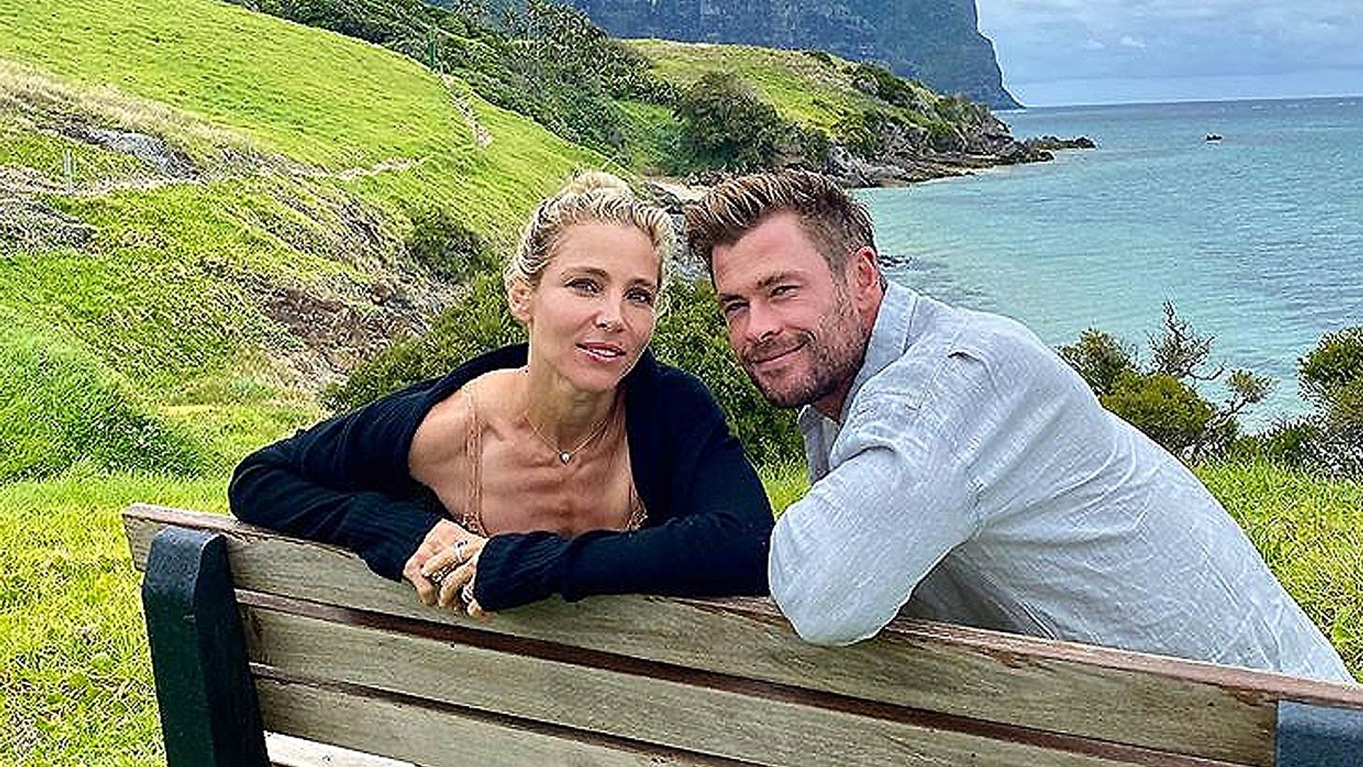 Elsa Pataky y Chris Hemsworth abren el espectacular álbum de su escapada al 'paraíso'