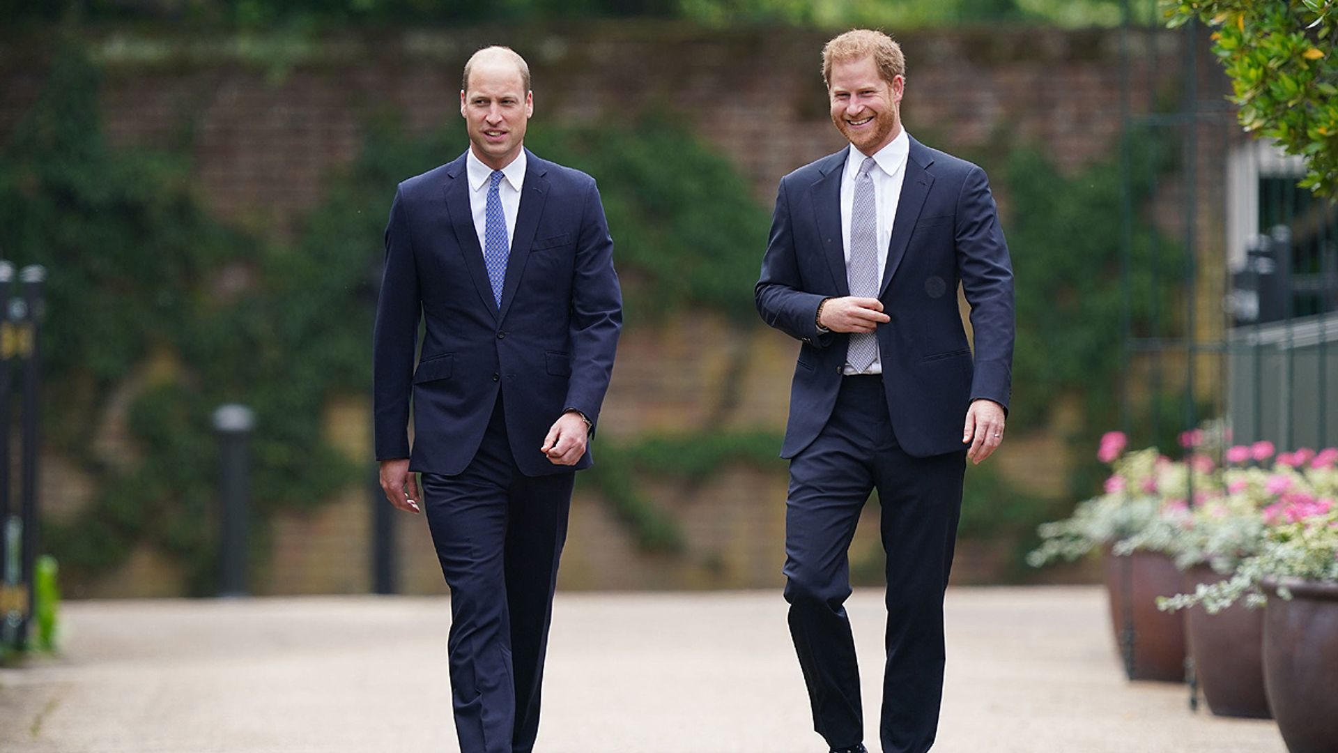 Los príncipes Harry y Guillermo de Inglaterra, unidos de nuevo por Diana de Gales en un día muy especial