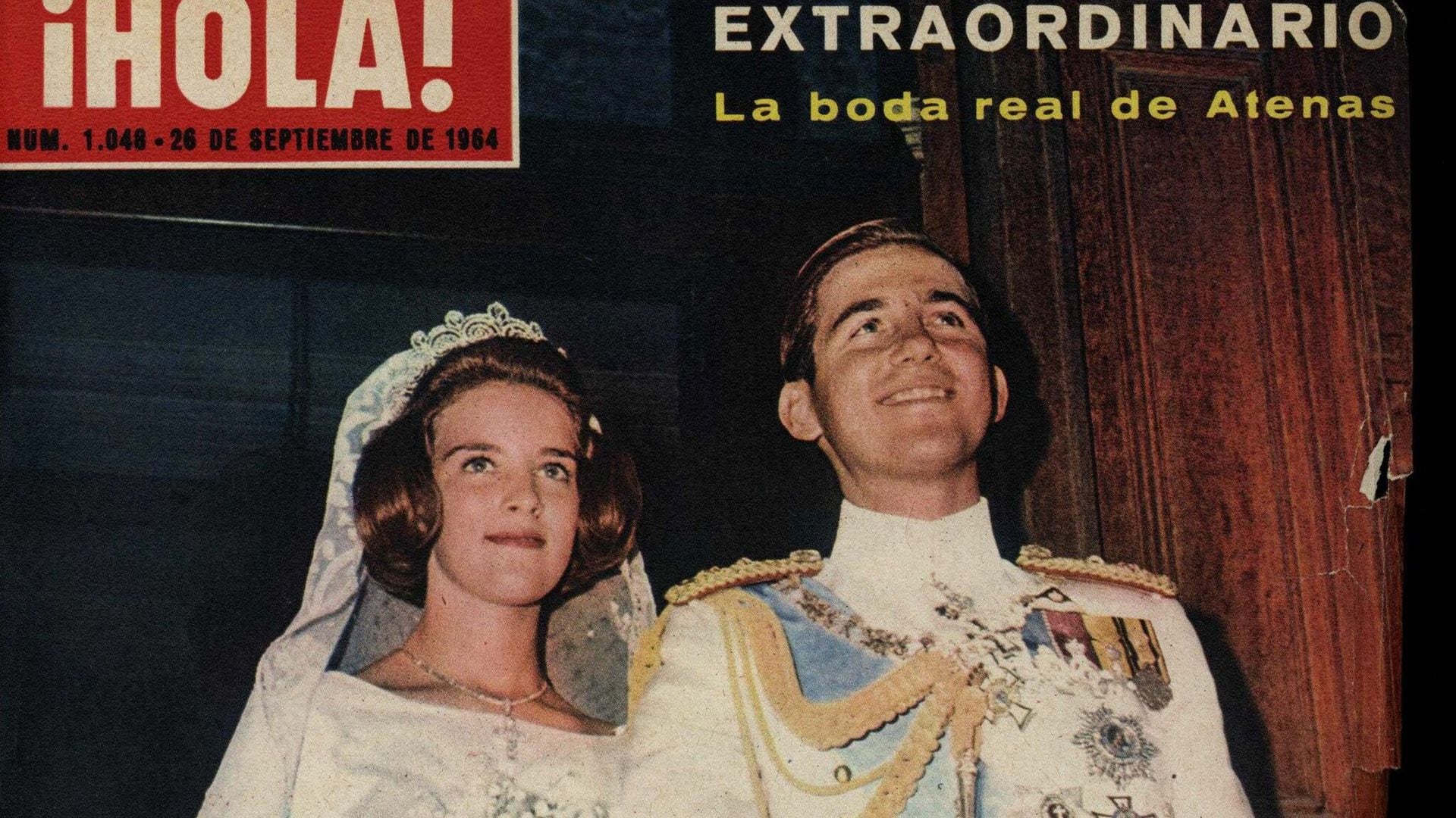 Así contó ¡HOLA! la boda de Ana María y Constantino de Grecia