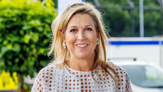 Máxima de Países Bajos con conjunto blanco
