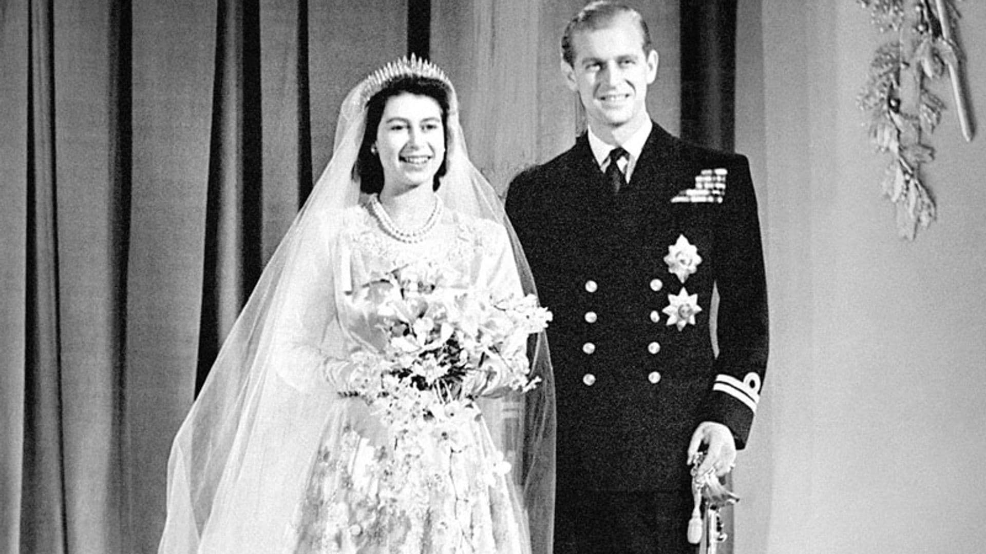 Así fue la boda de la princesa Isabel y Felipe Mountbatten