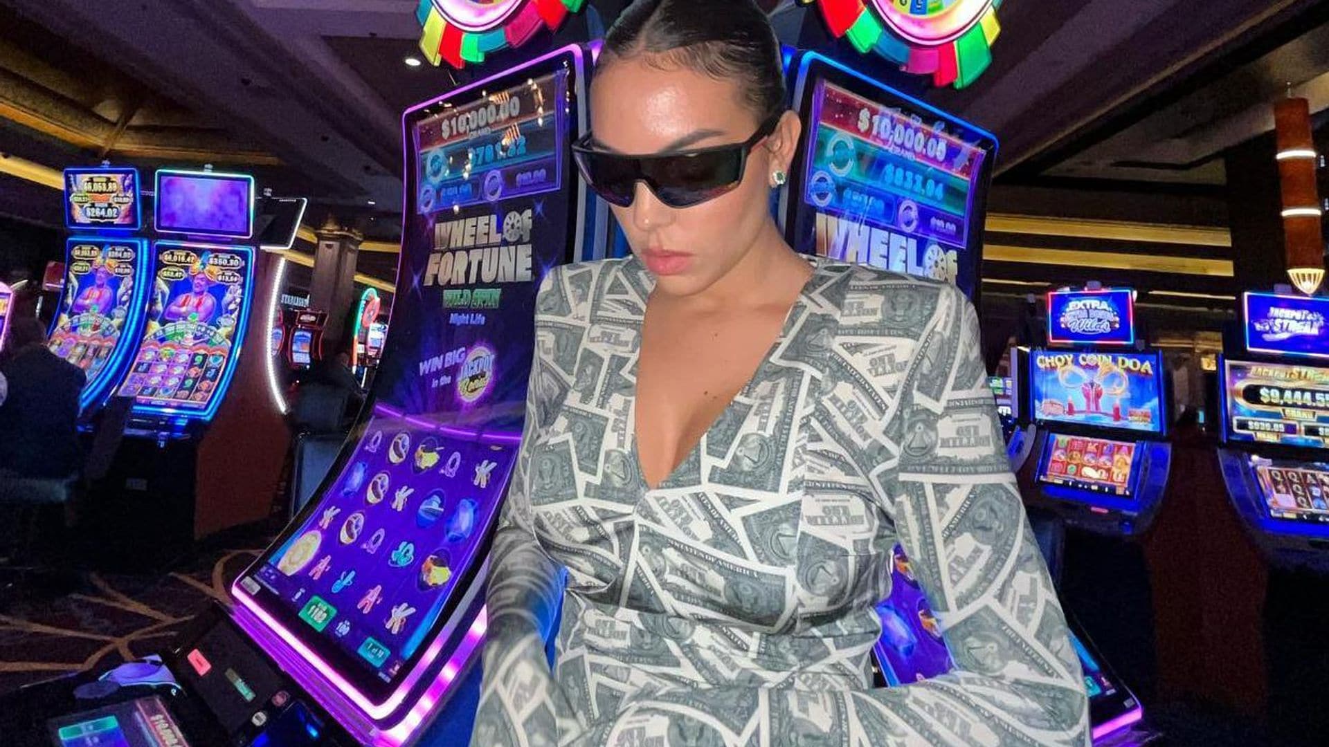 Georgina Rodríguez y su espectacular look ‘hecho’ con billetes