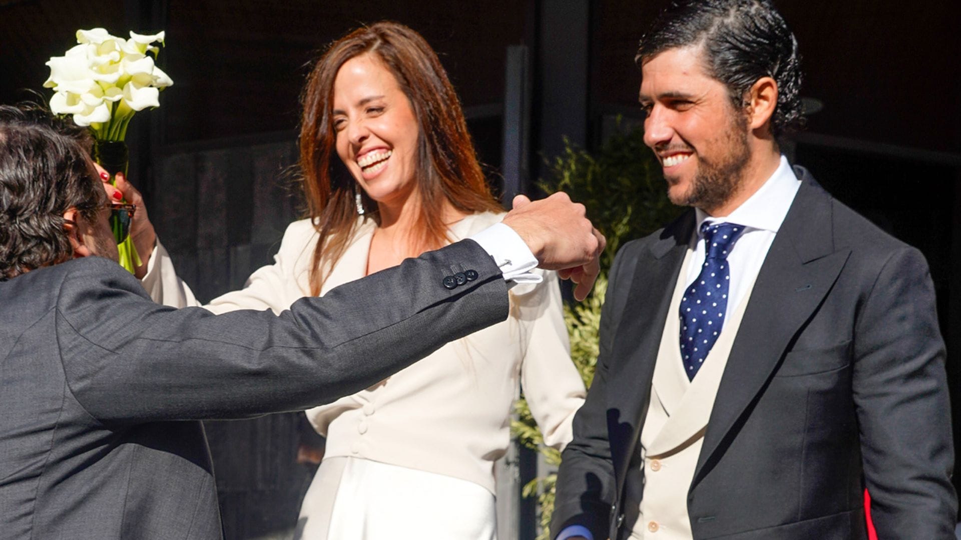 La boda de Mercedes Márquez, marquesa de Montefuerte, con Ignacio Lizarraga que ha reunido a la aristocracia y la élite empresarial