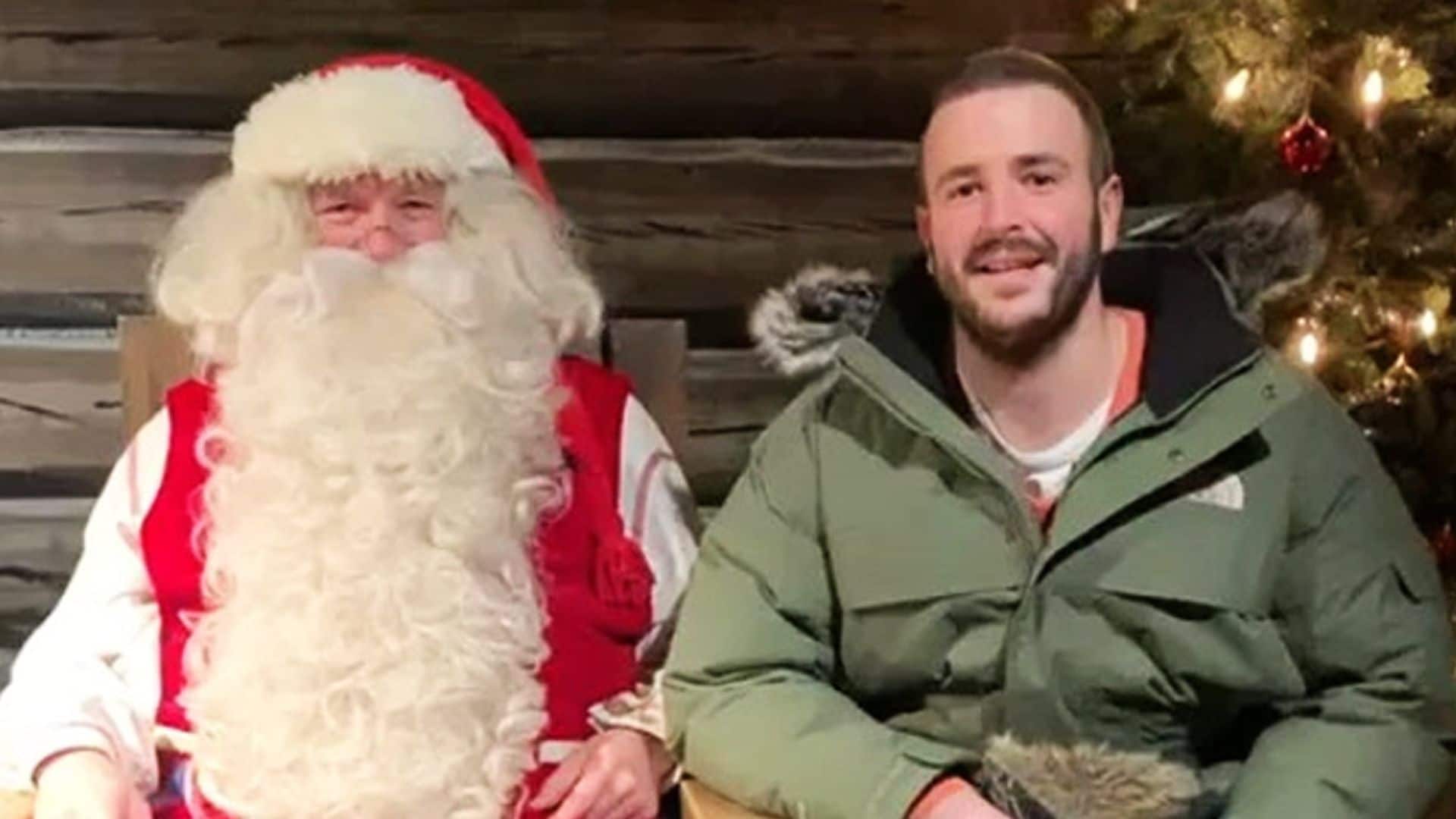 Alessandro Lequio comparte el emotivo vídeo navideño que su hijo Álex grabó para su hermanita Ena