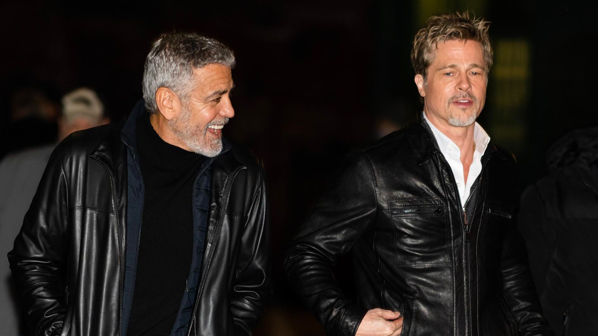 George Clooney y Brad Pitt, dos ‘lobos’ en Manhattan