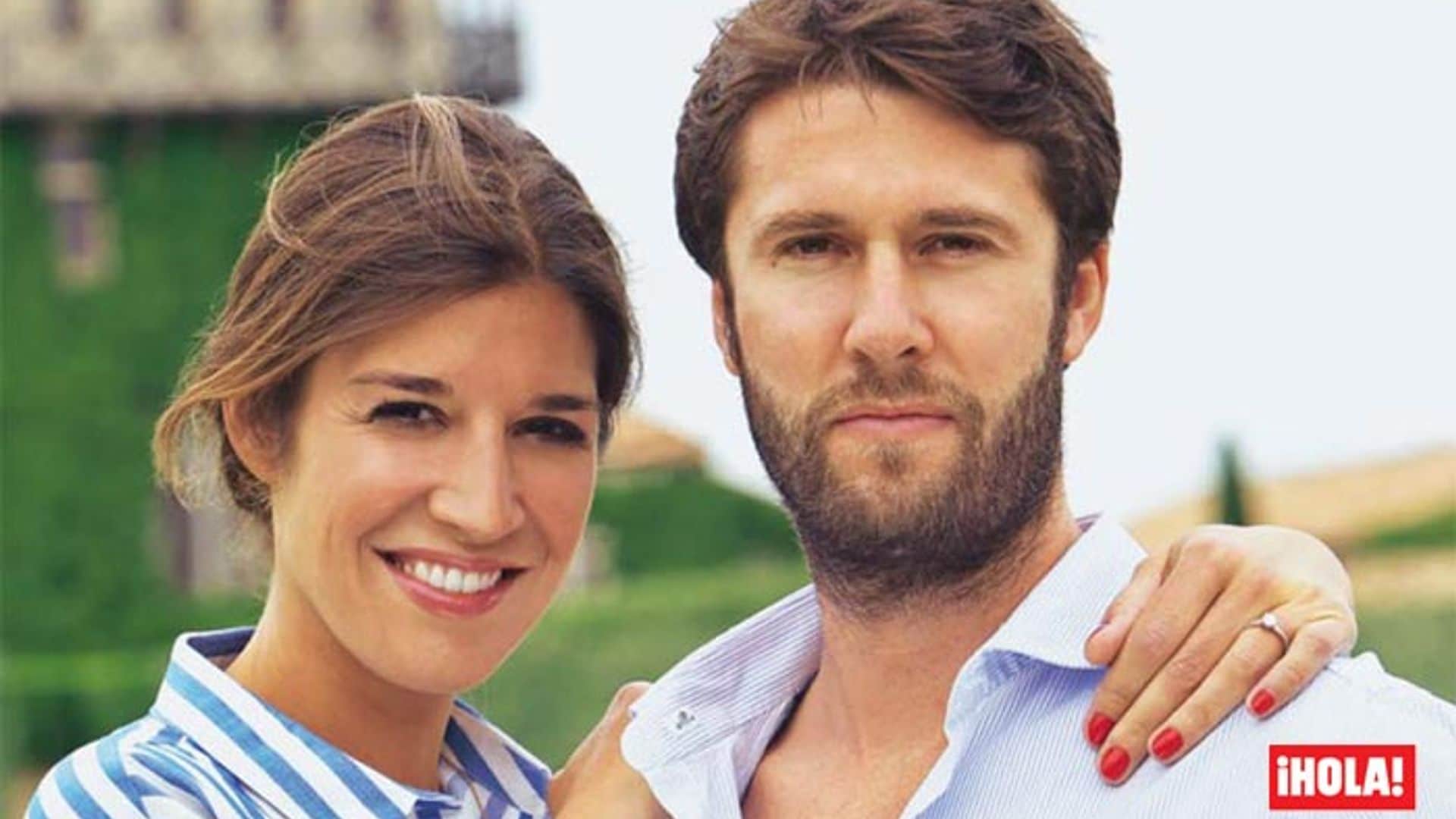 Exclusiva en ¡HOLA!, la romántica boda religiosa de Cynthia Rossi en Los Alpes