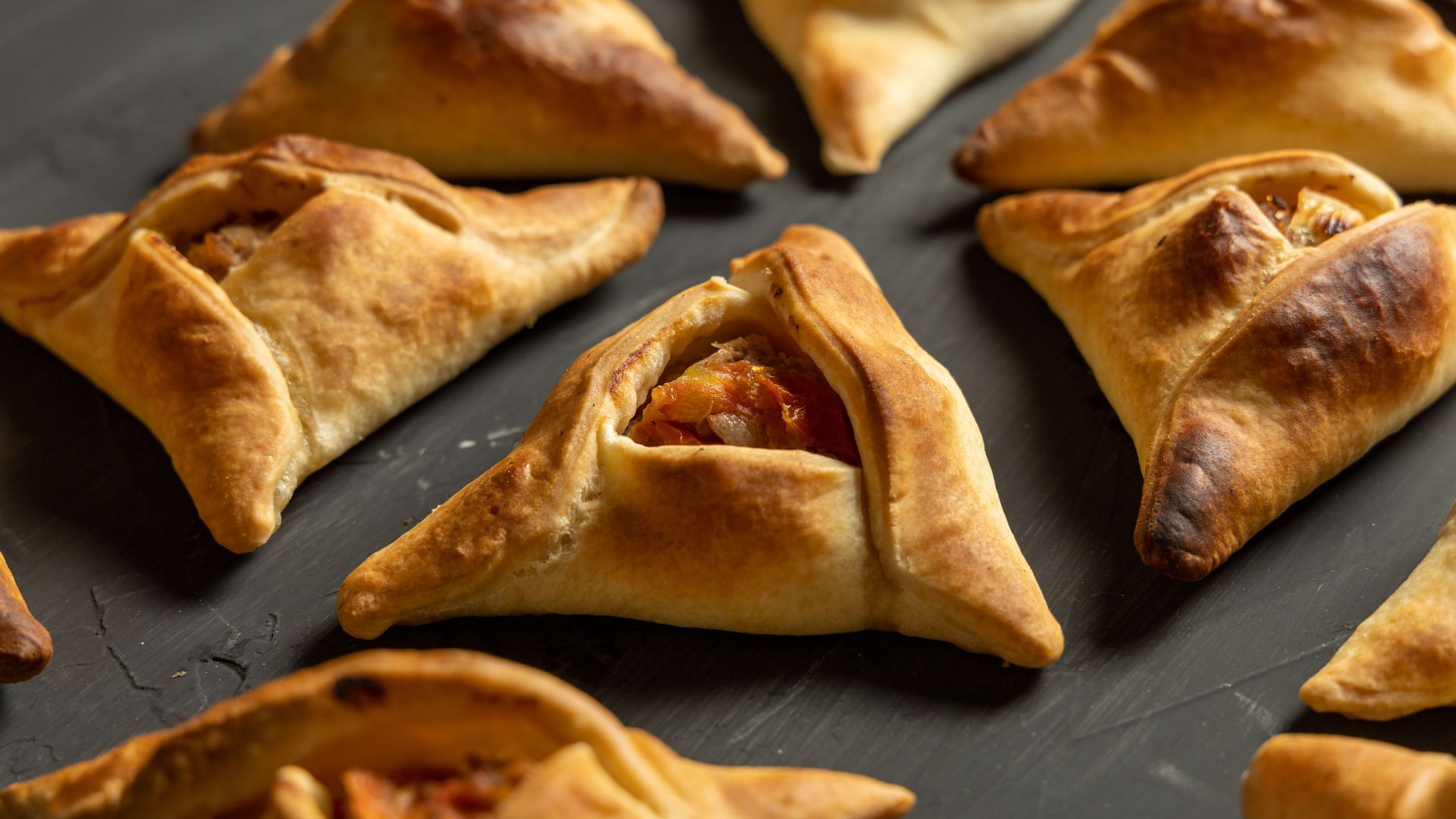 Empanadillas fatay de Oriente Medio