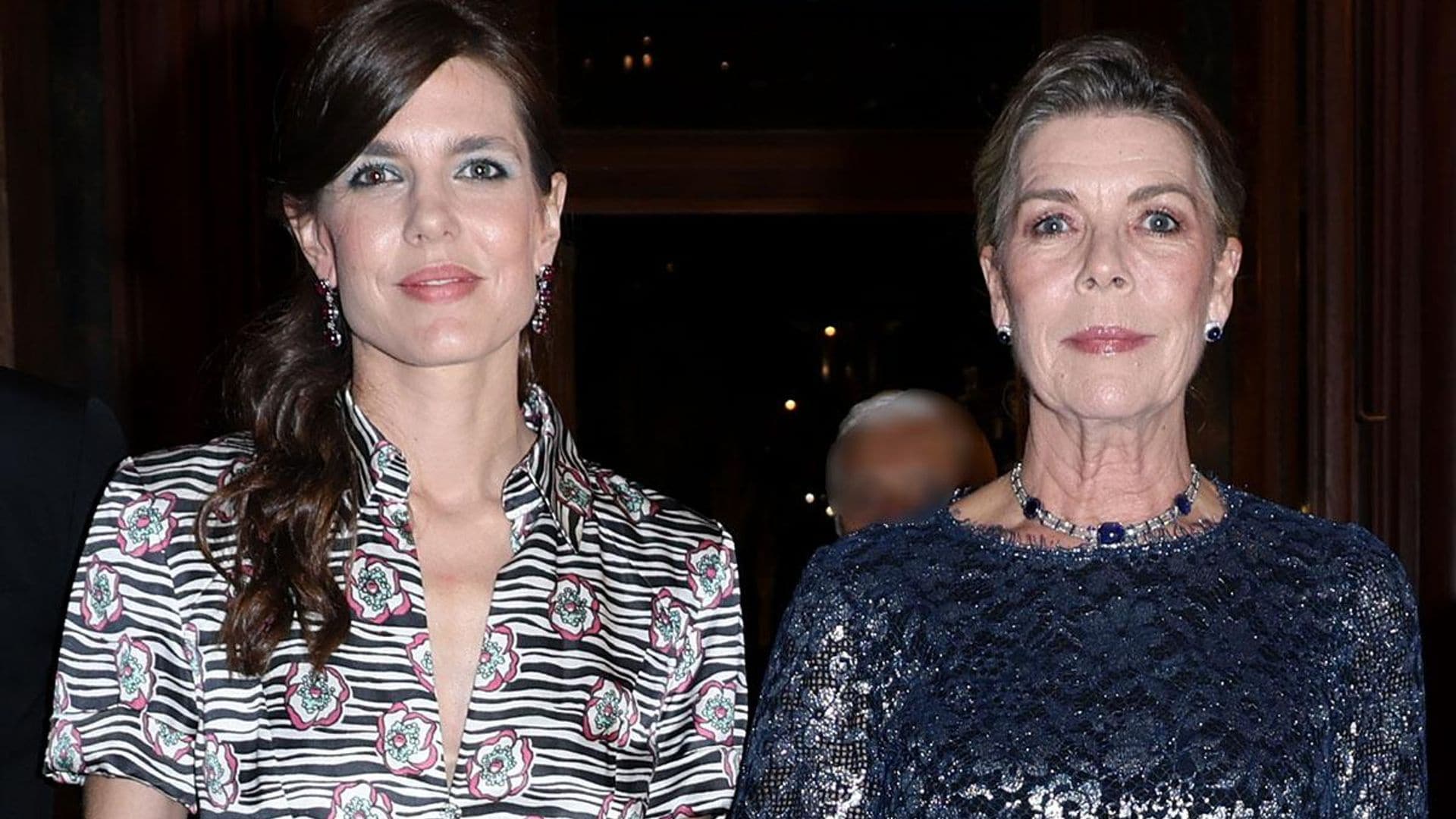 Carolina de Mónaco y Carlota Casiraghi, dos generaciones y un estilo