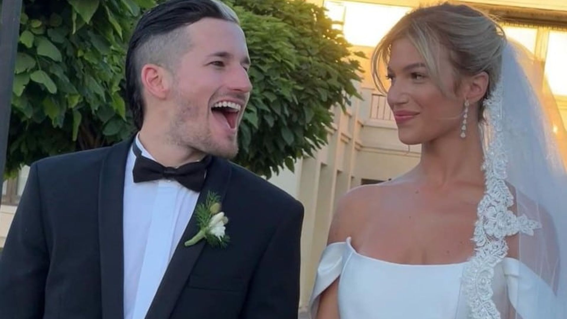 Los tres increíbles vestidos de novia de Stefi Roitman