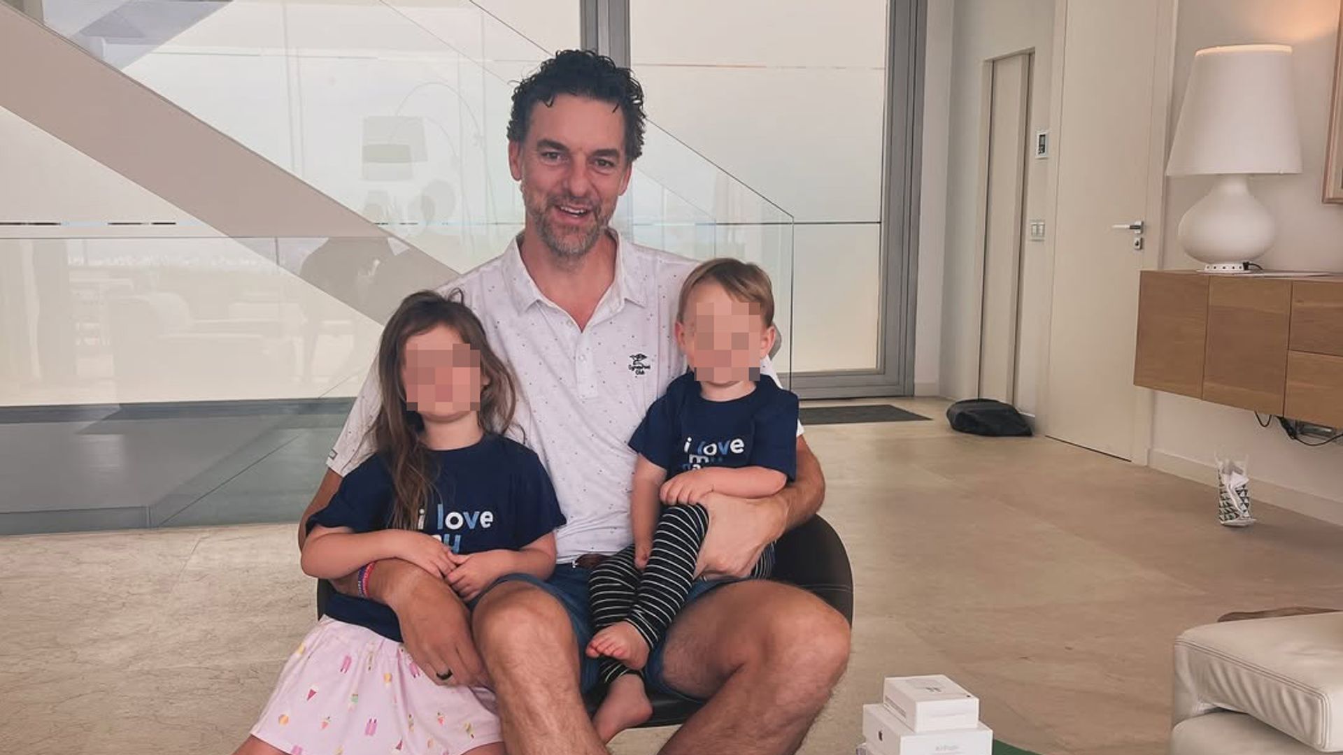 La transformación de Paul Gasol a los 46 años: de estrella de la NBA a padre de familia numerosa