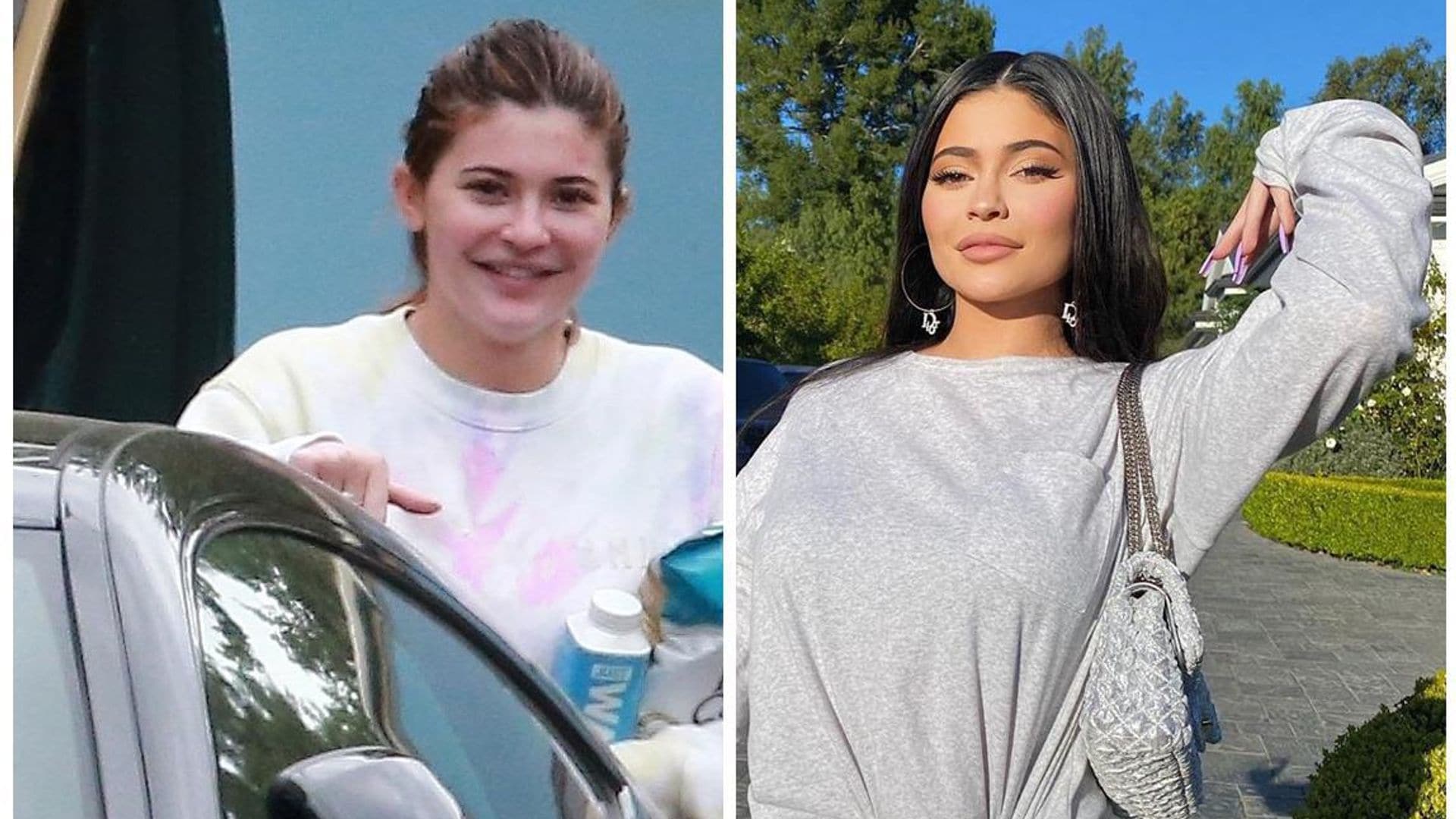 Kylie Jenner se deja ver sin maquillaje y luciendo un suéter de $1,500 ¡casi no la reconocimos!