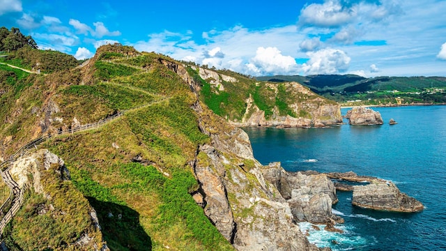 Punta Socastro , conocida como Fucino do Porco, en O Vicedo, Galicia