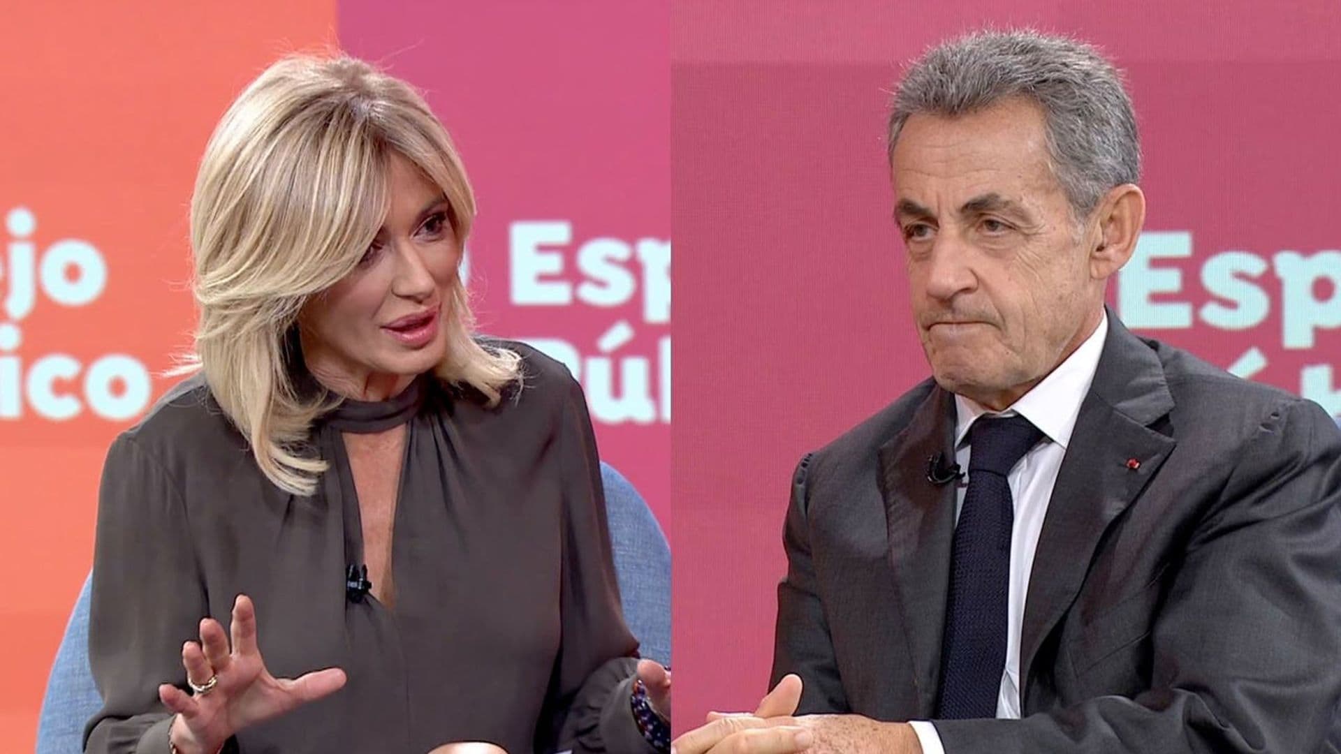 Susanna Griso cuenta los secretos de su entrevista a Sarkozy hace dos años: "No me podía levantar"