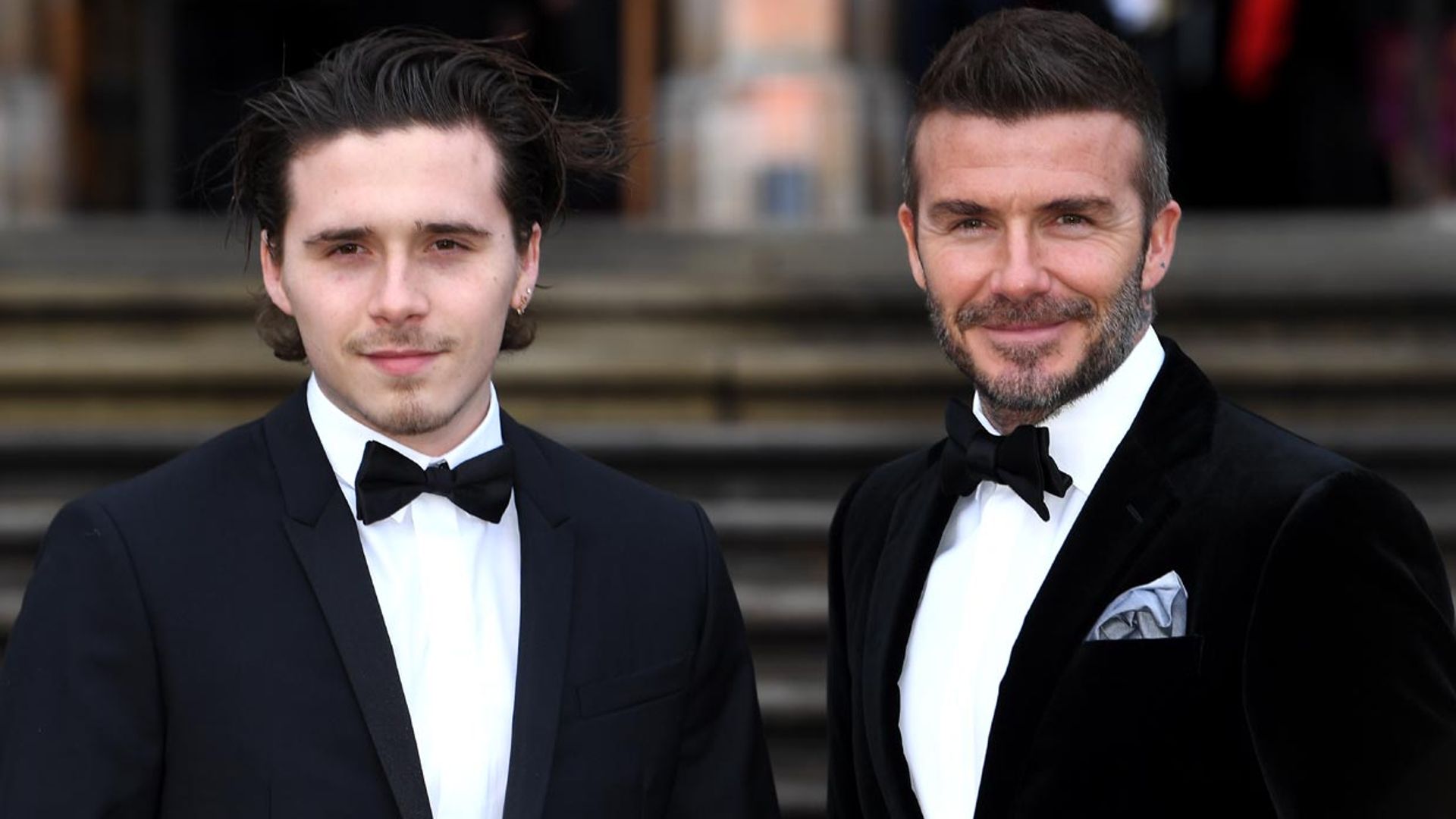 David Beckham, el mayor icono de estilo para sus hijos Brooklyn y Romeo