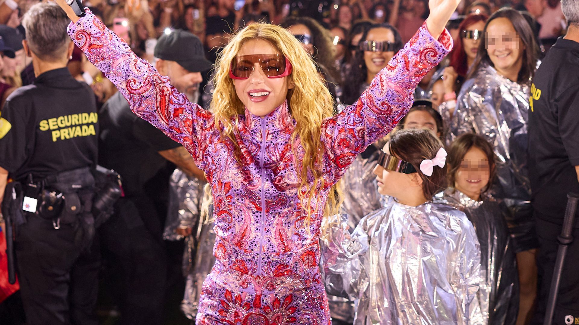 Shakira en su segundo concierto en Madrid