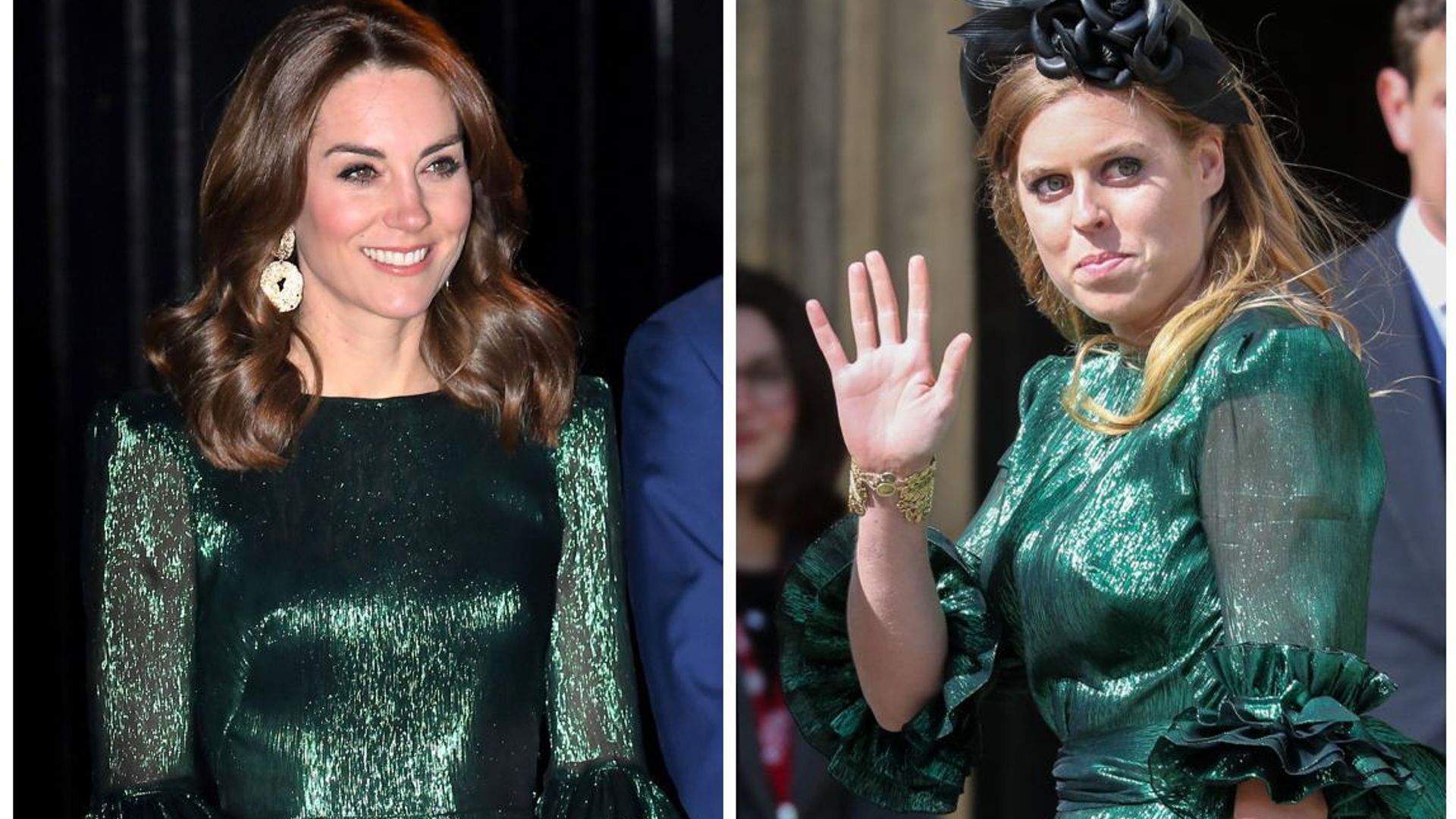 Kate Middleton y el vestido con el que copió el estilo de la Princesa Beatriz