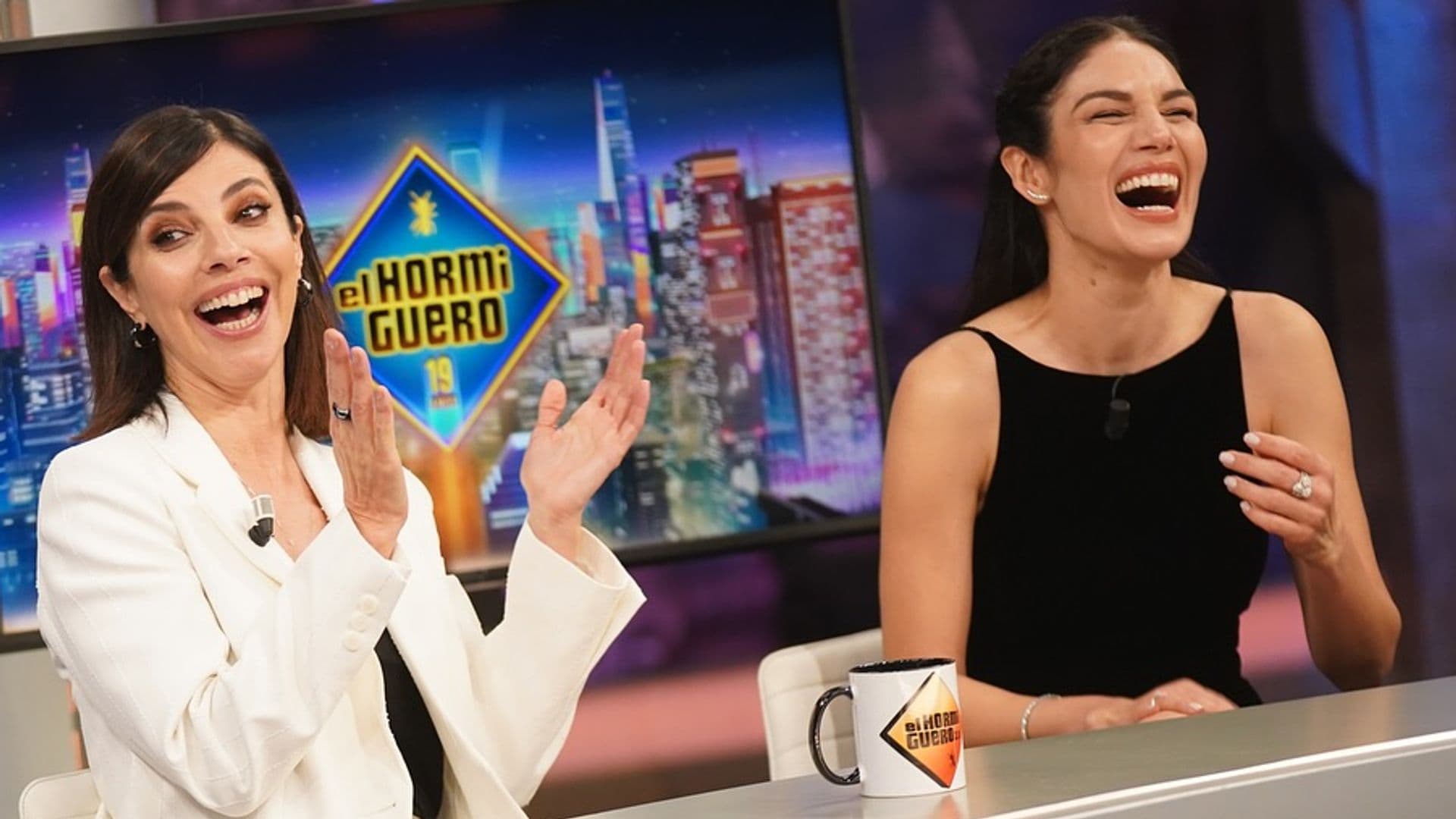 El ataque de risa de Mariela Garriga con Trancas y Barrancas en 'El Hormiguero': '¿Quién me habla?'